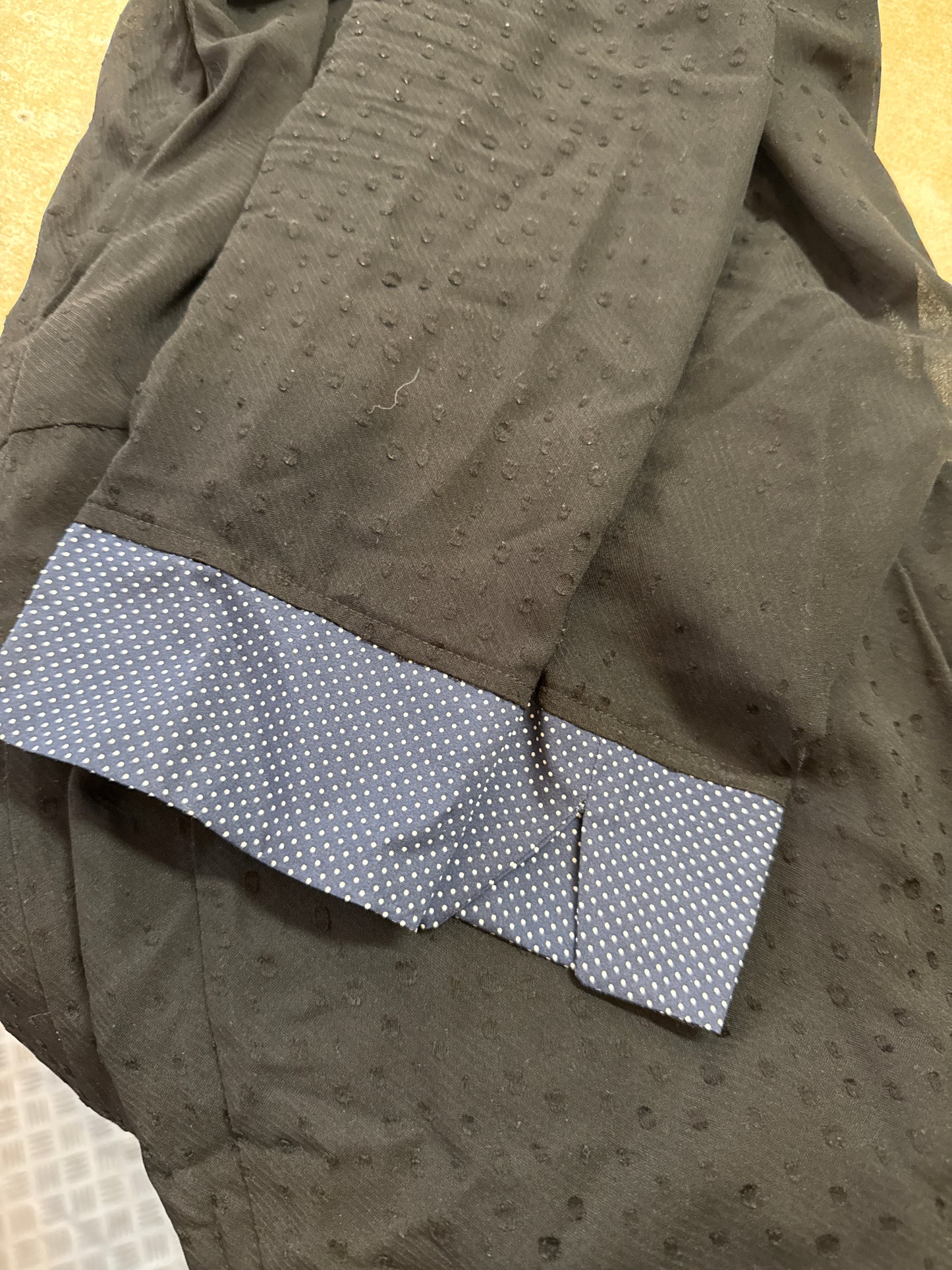 Robe retouchée