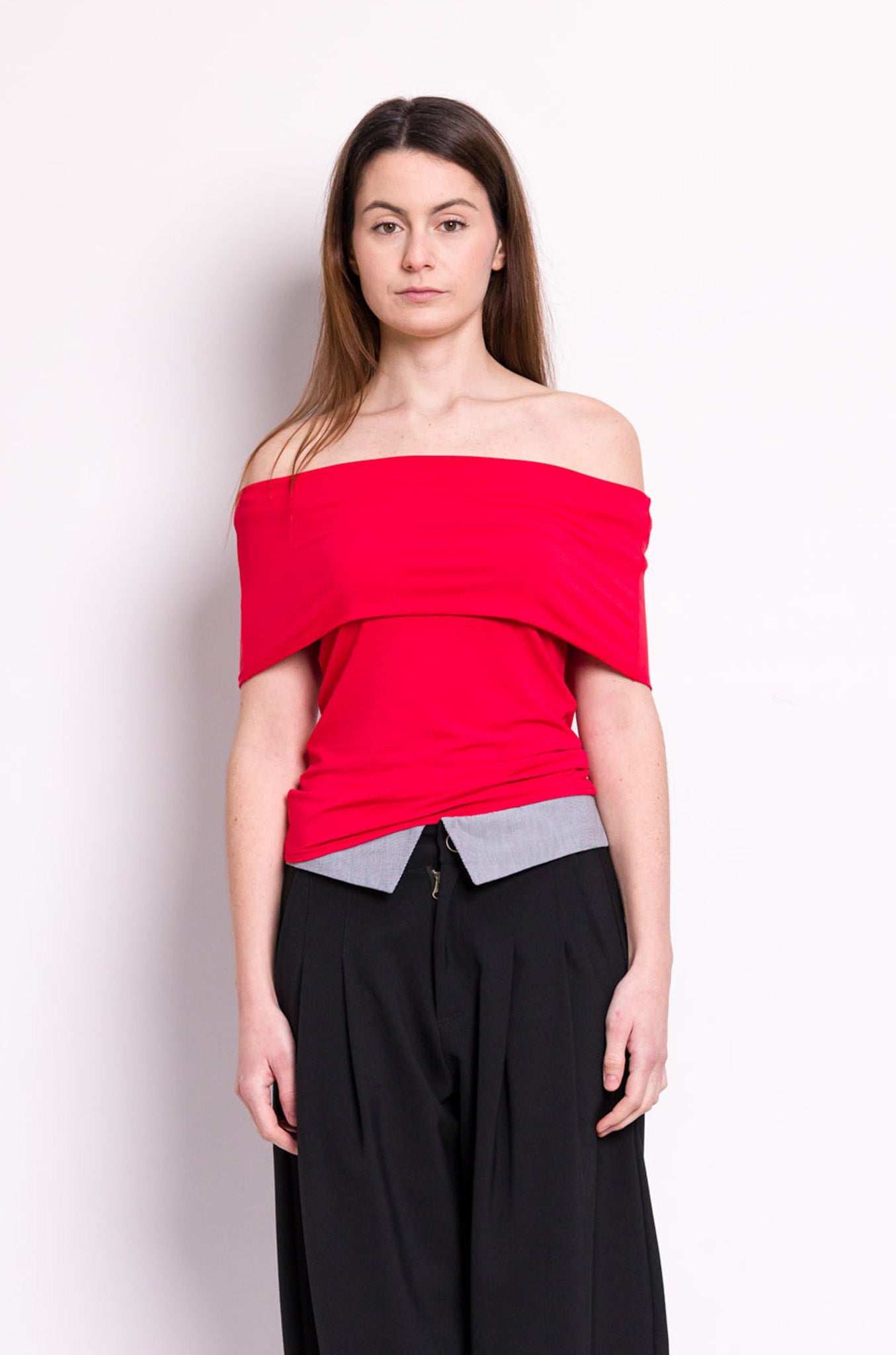 Top Charlie bambou rouge
