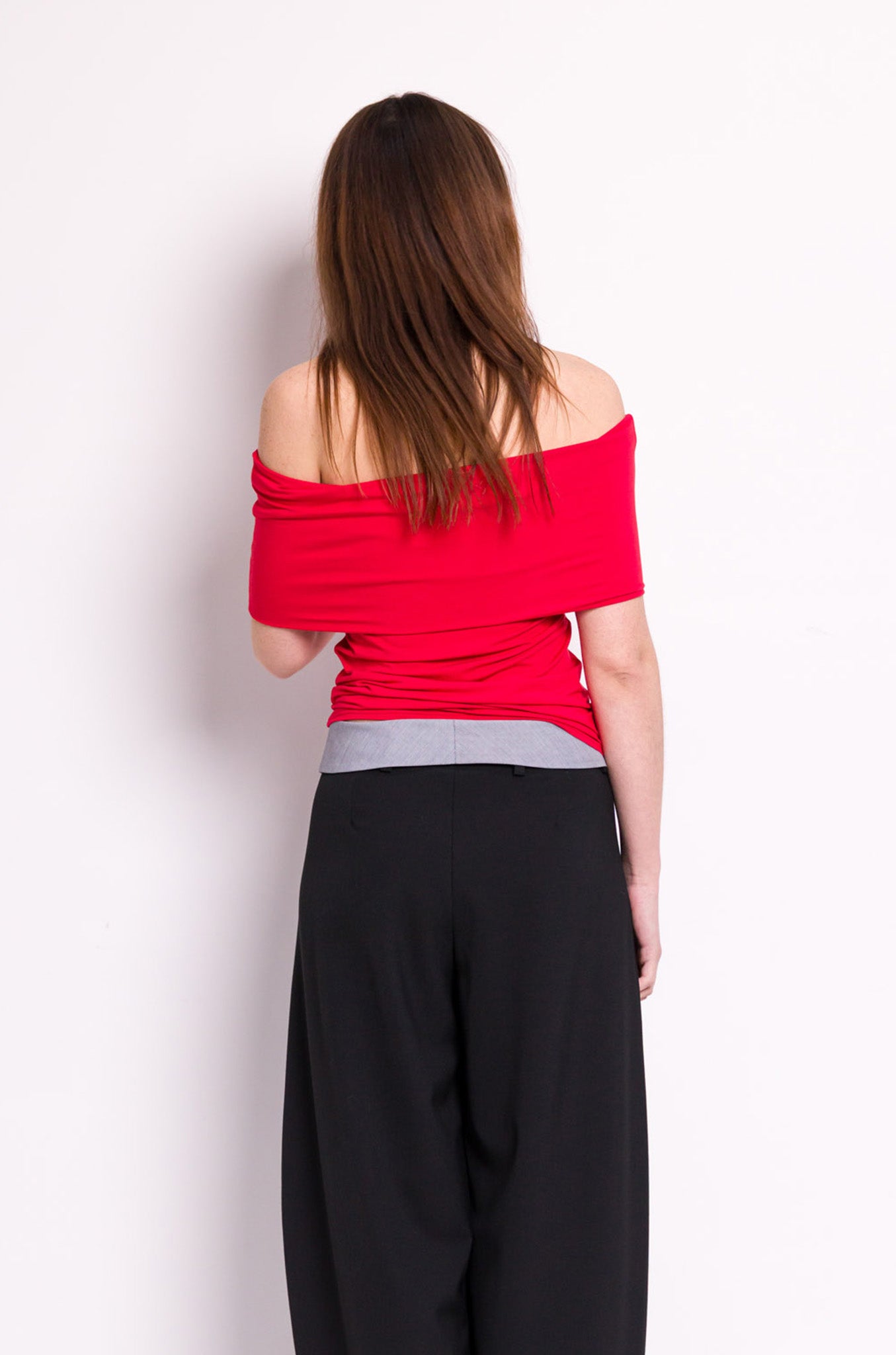 Top Charlie bambou rouge