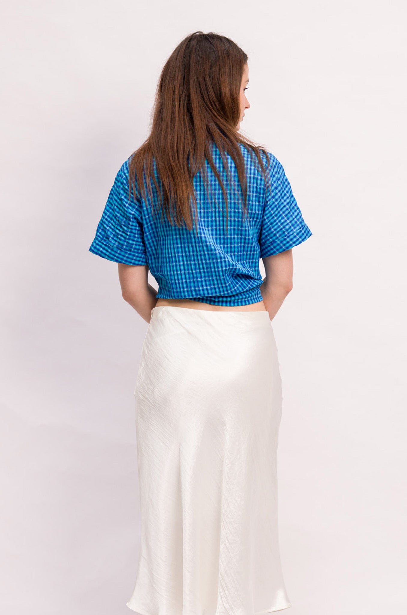 CHEMISE AMBRE COTON CARREAUX