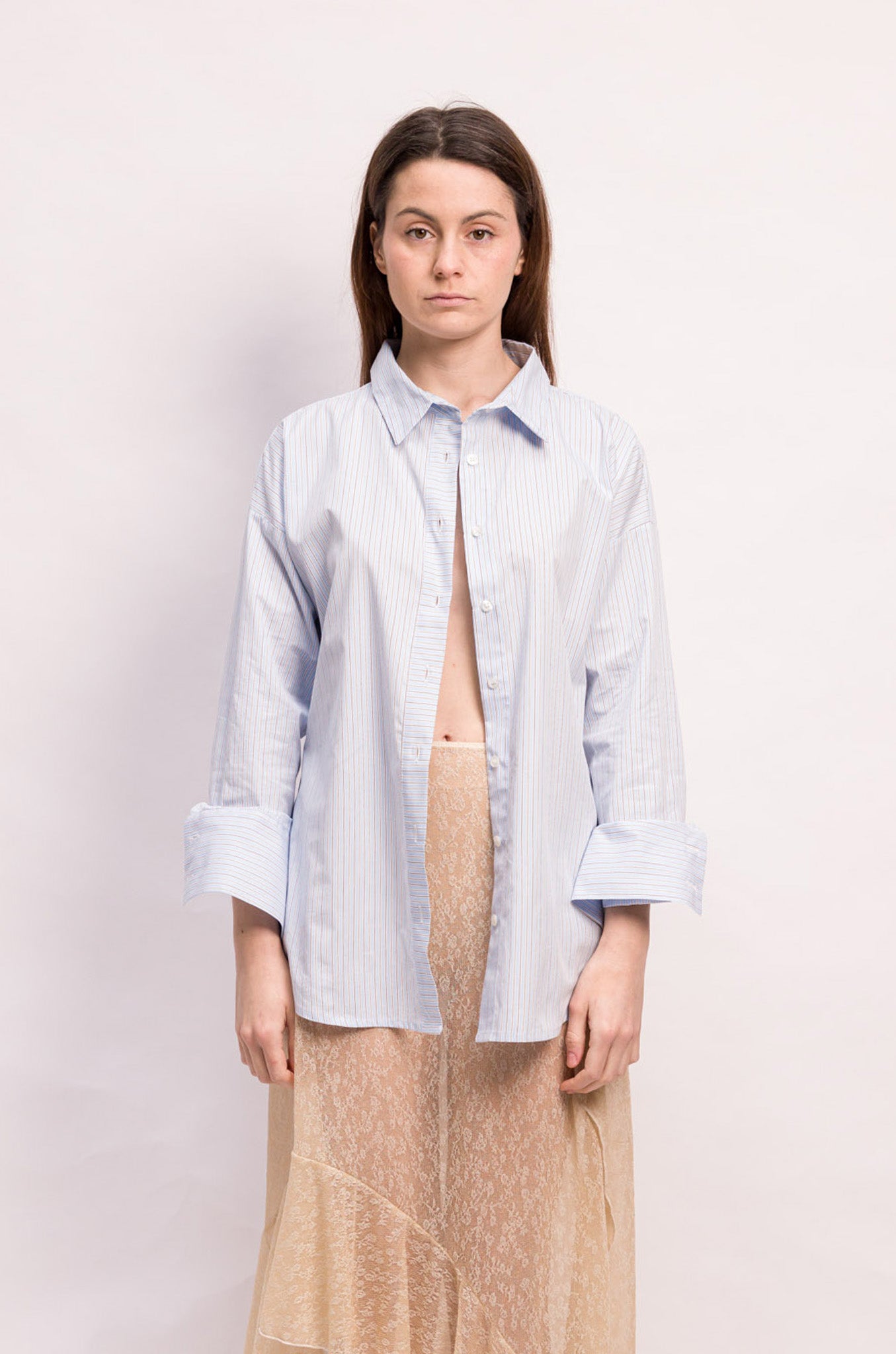 CHEMISE BOHO COTON RAYE