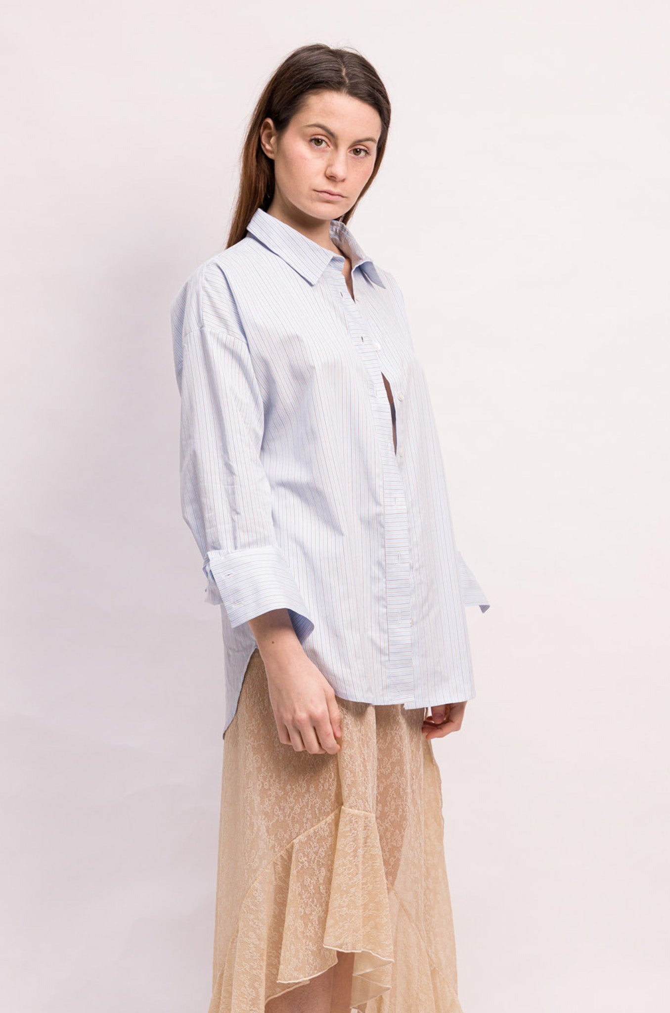 CHEMISE BOHO COTON RAYE