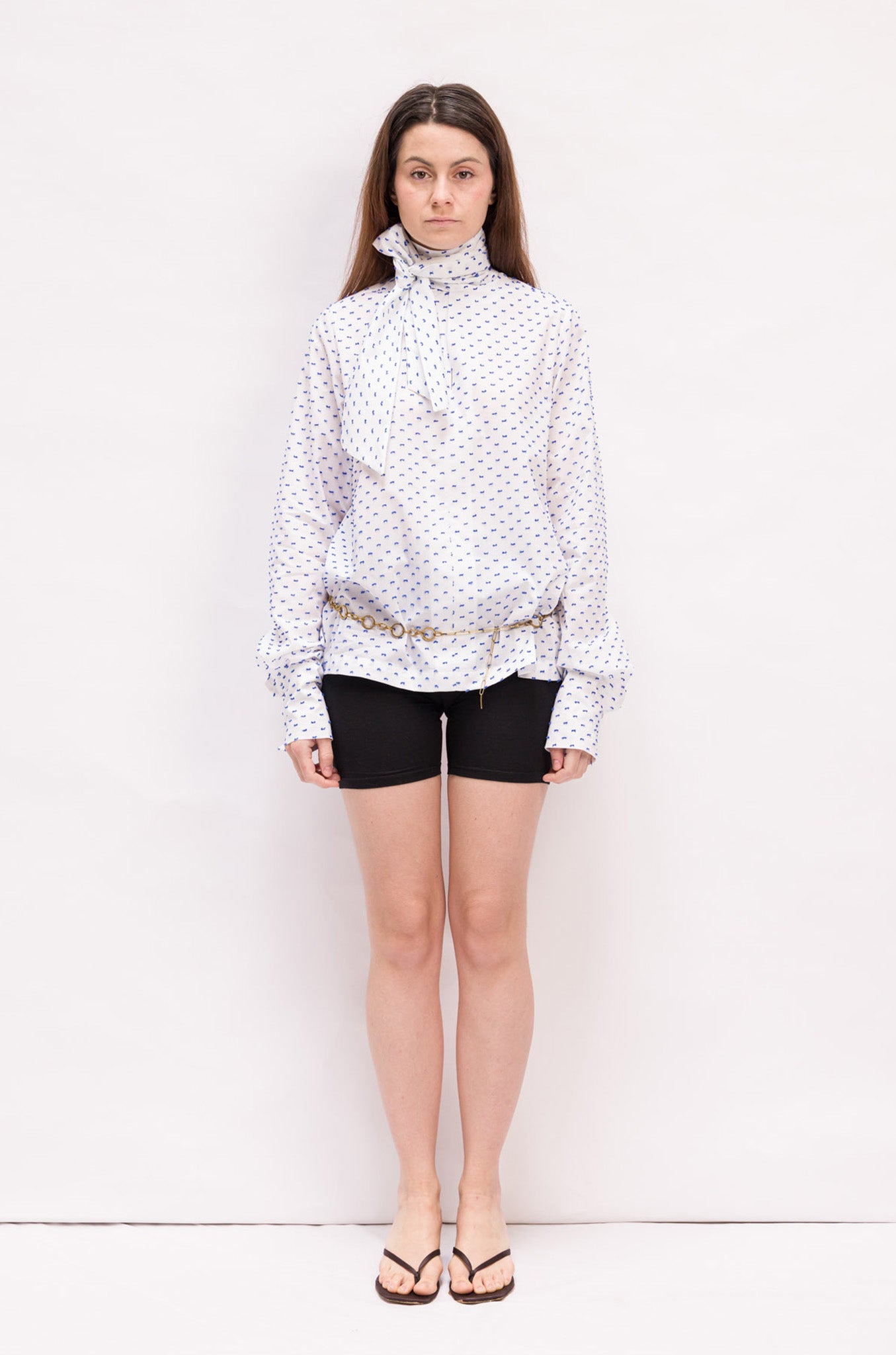 BLOUSE CLAUDIA COTON PLUMETIS