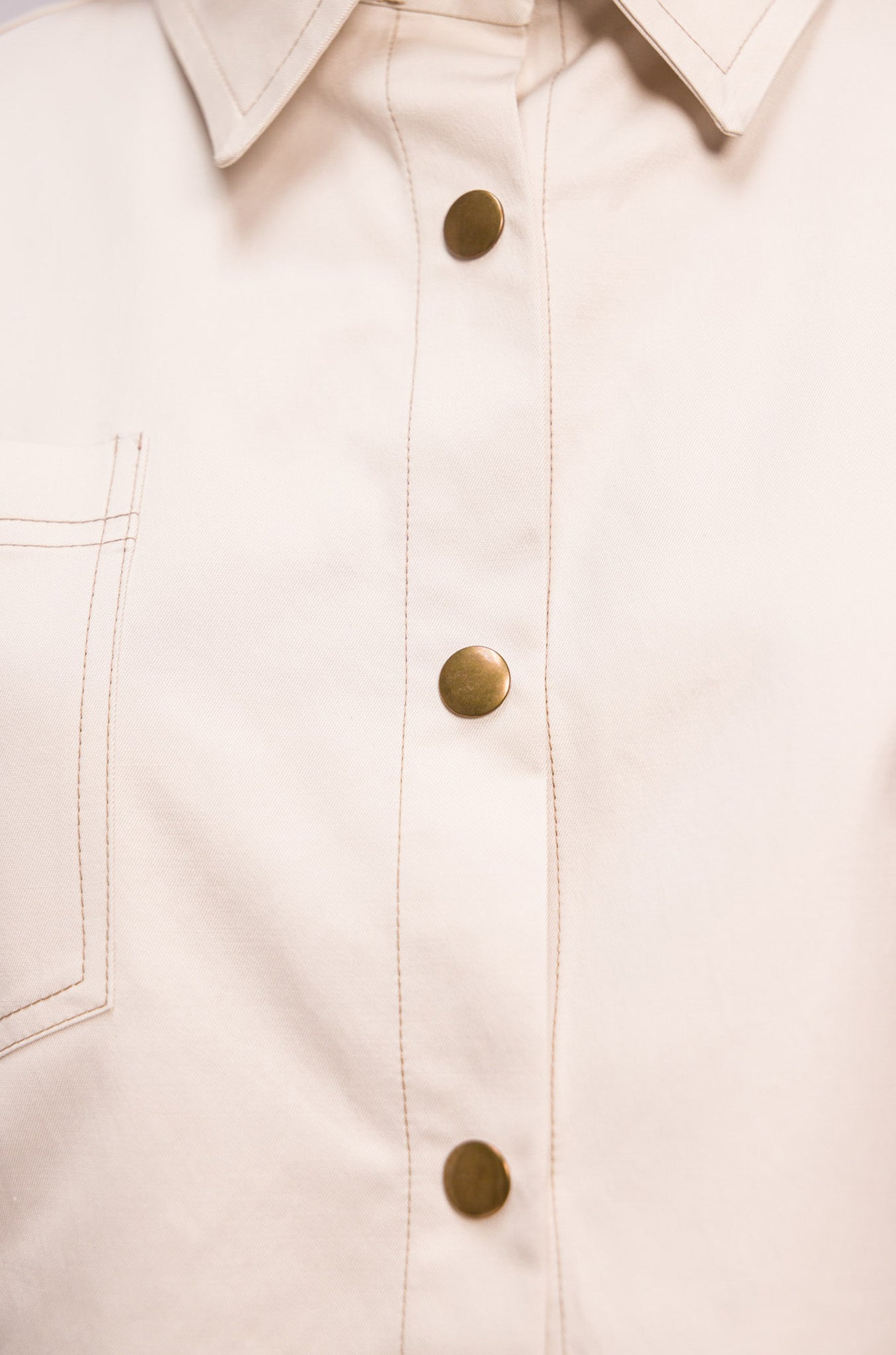 CHEMISE EVE COTON BEIGE