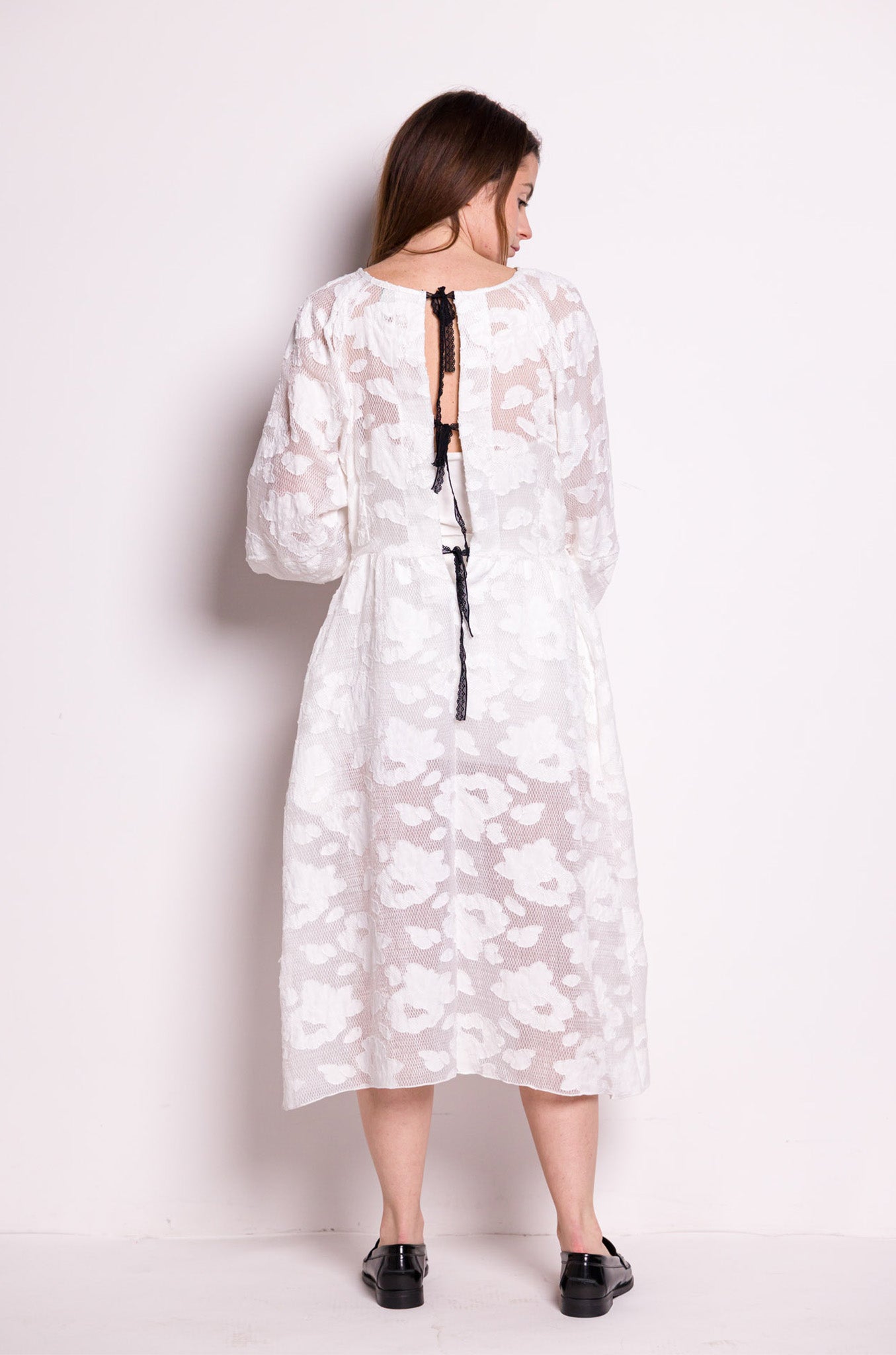 ROBE EN VOILE DEVORE DARIA