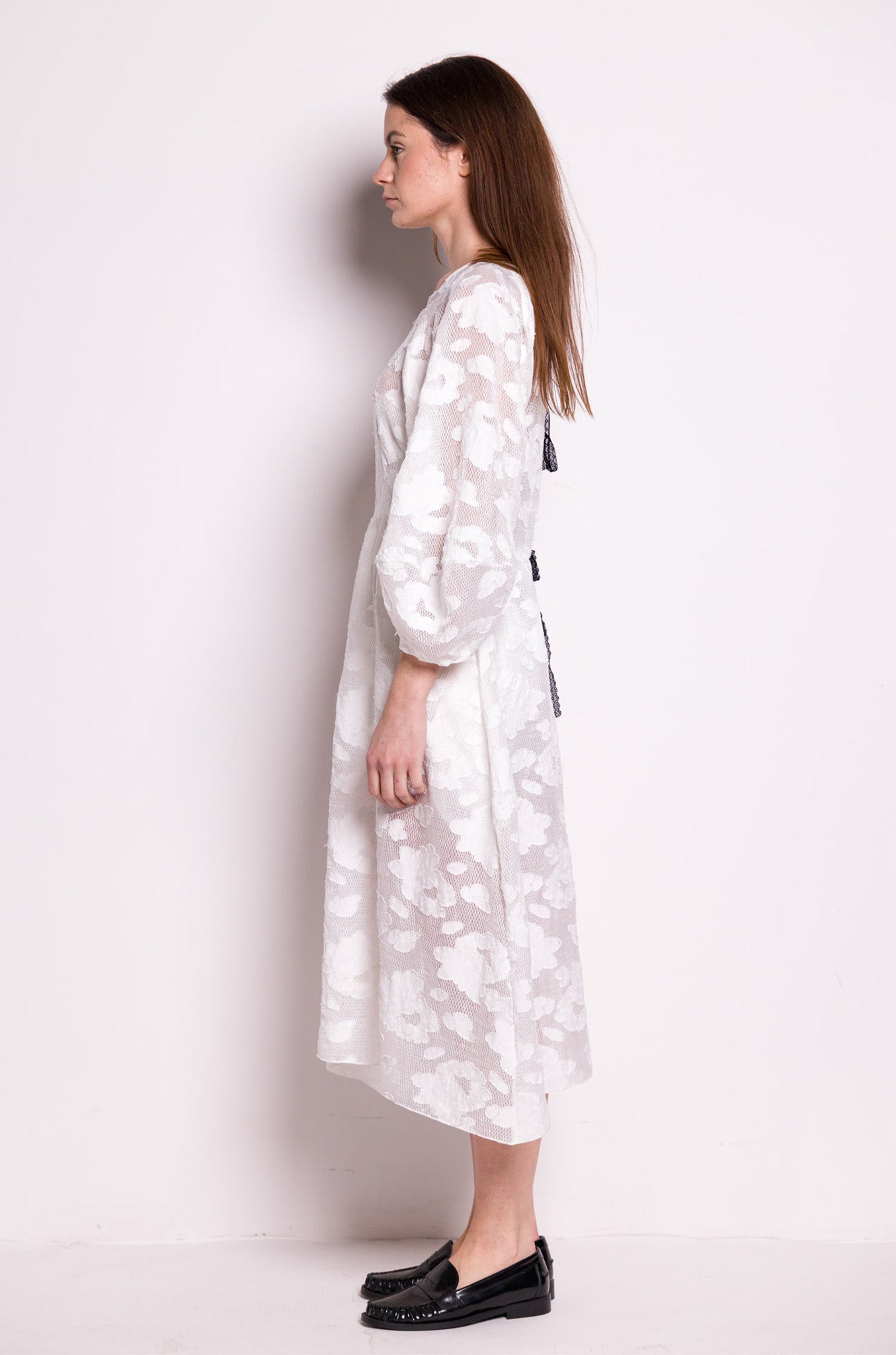 ROBE EN VOILE DEVORE DARIA