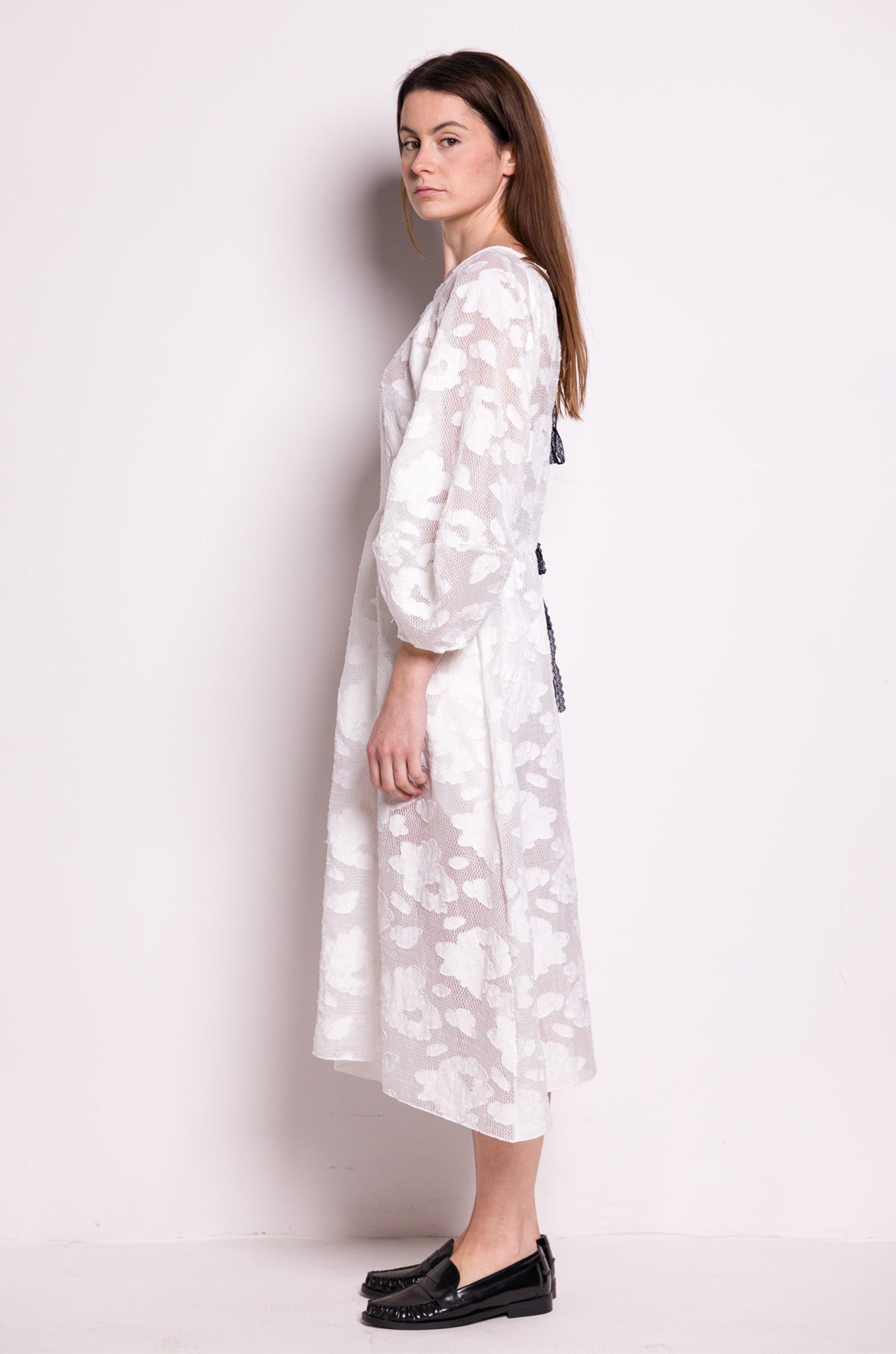ROBE EN VOILE DEVORE DARIA