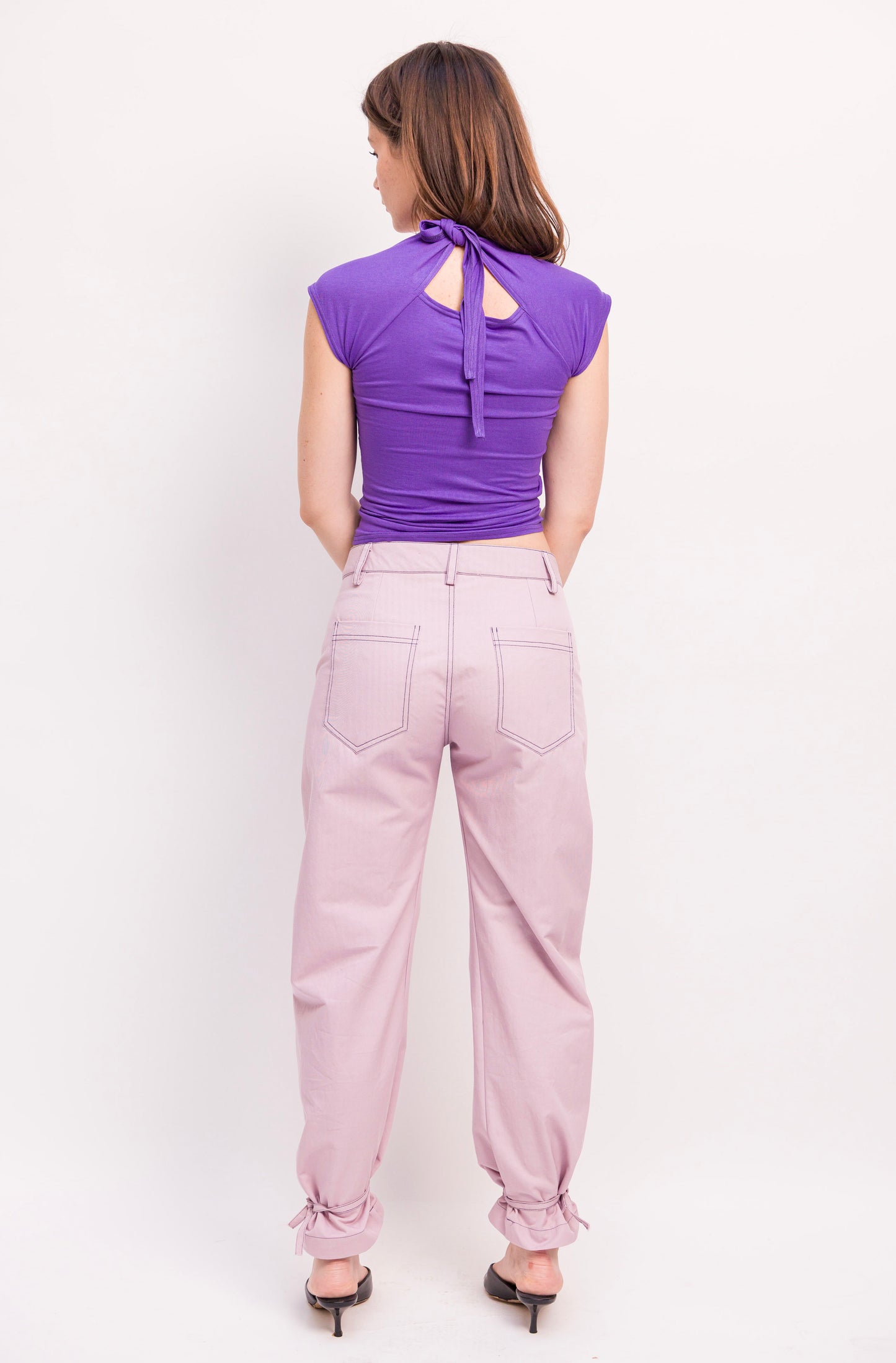 Haut Lilou viscose lilas