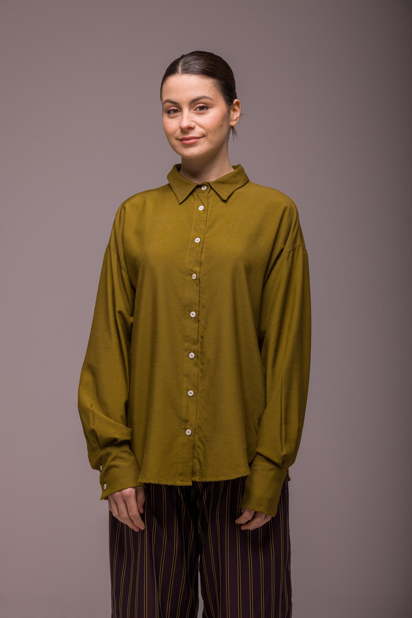 CHEMISE BOHO KAKI
