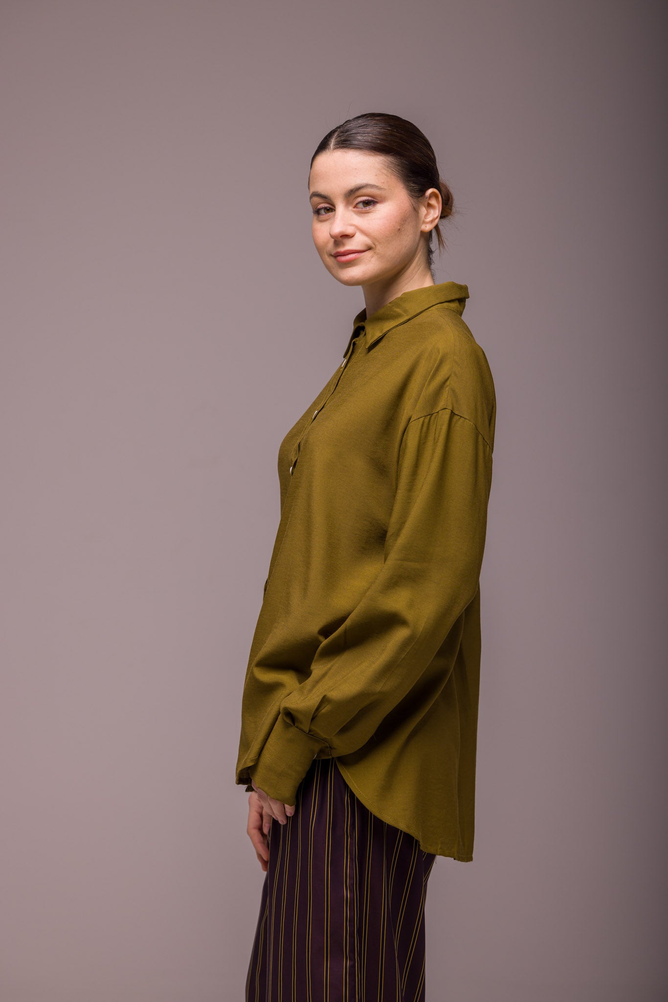 CHEMISE BOHO KAKI