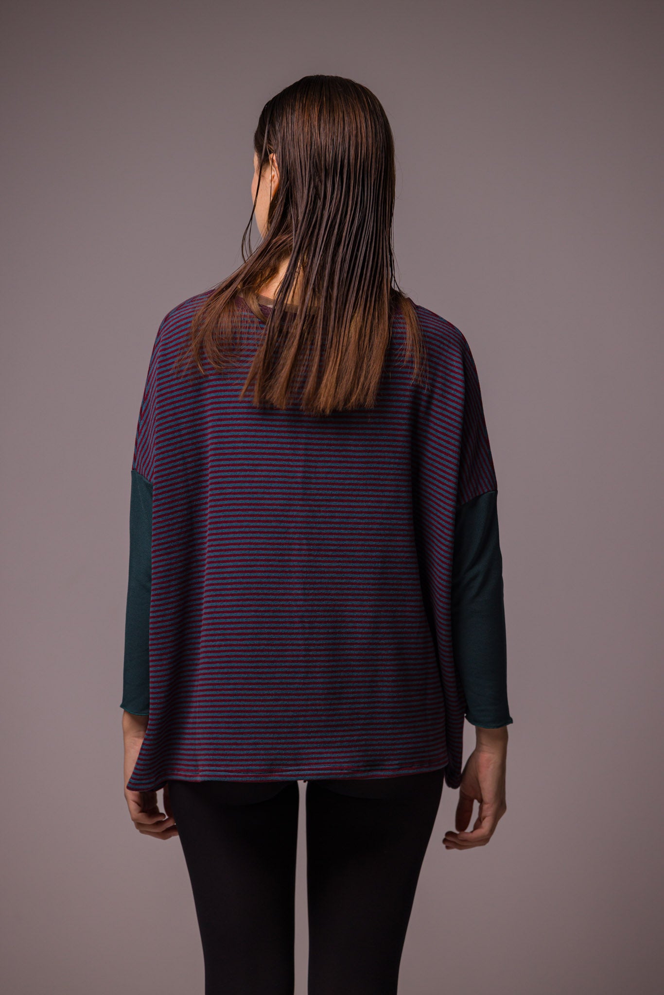 PULL POCHES BLEU