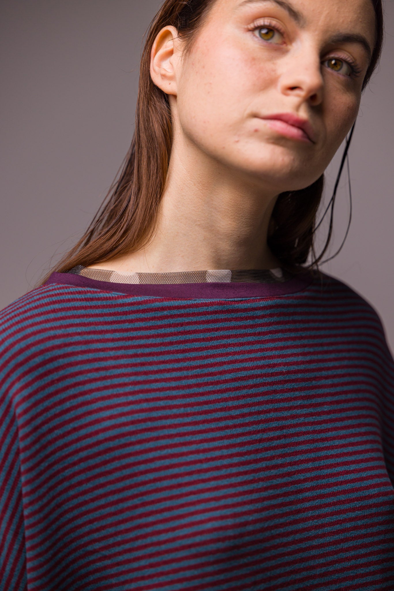 PULL POCHES BLEU