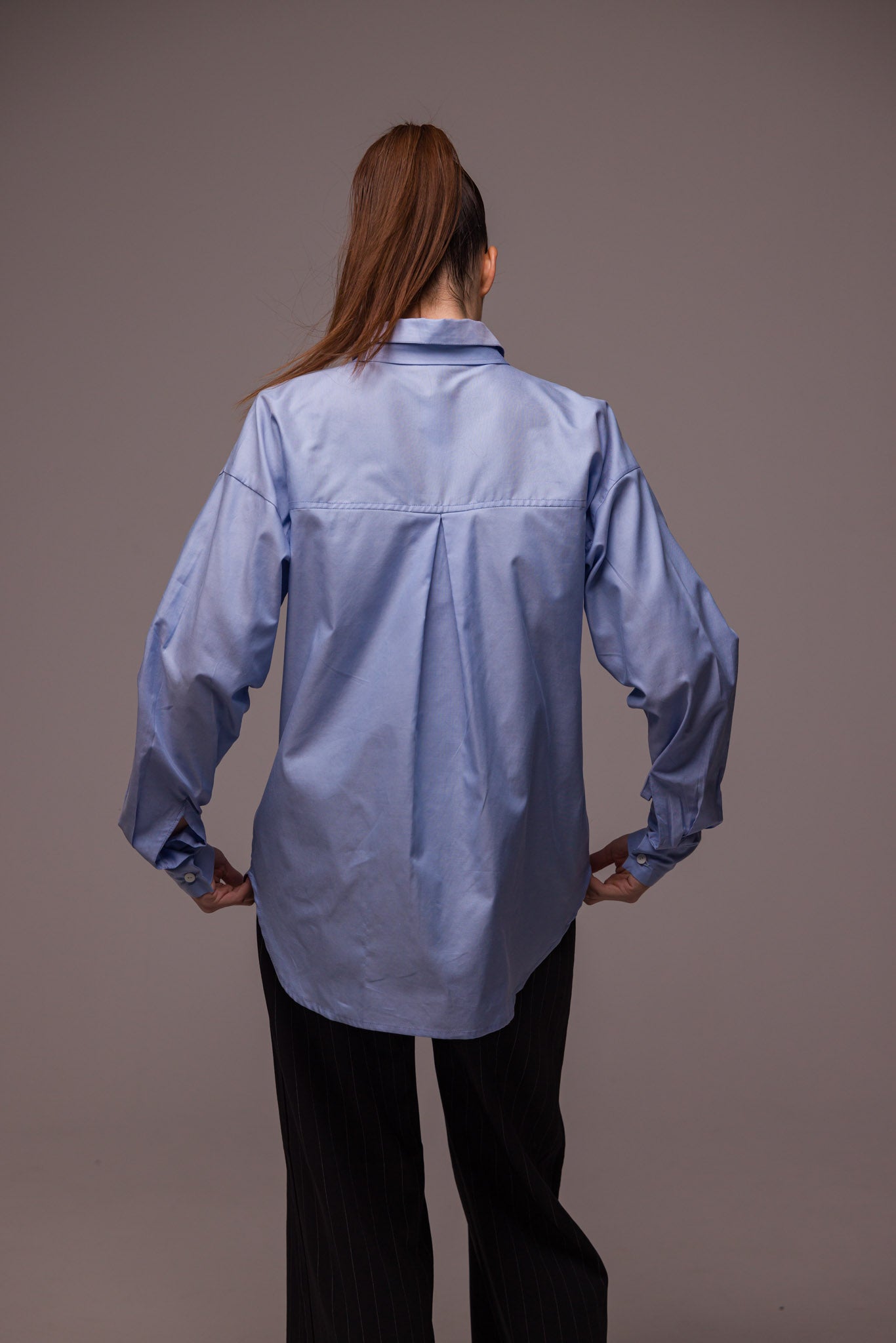 CHEMISE BOHO BLEU