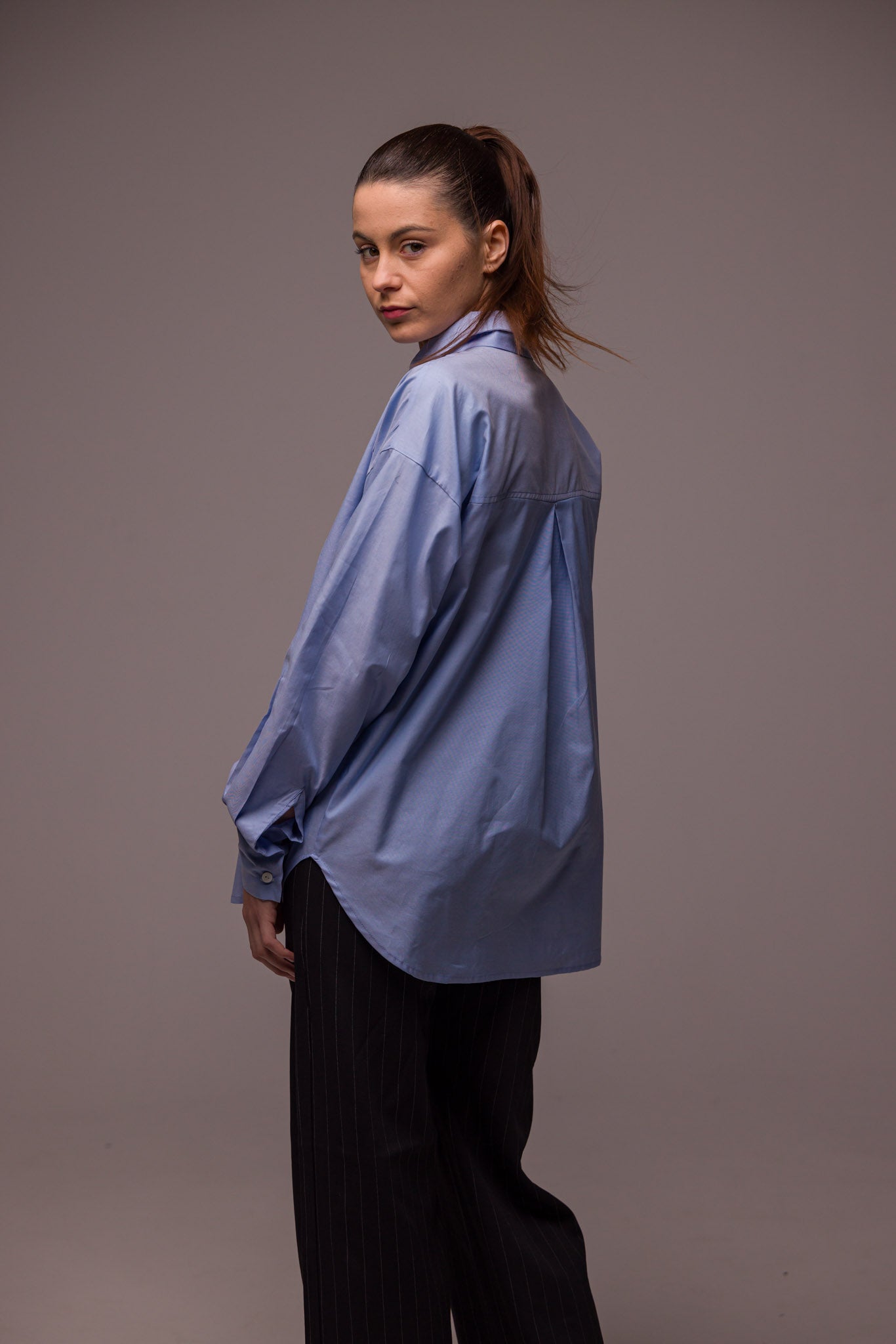 CHEMISE BOHO BLEU