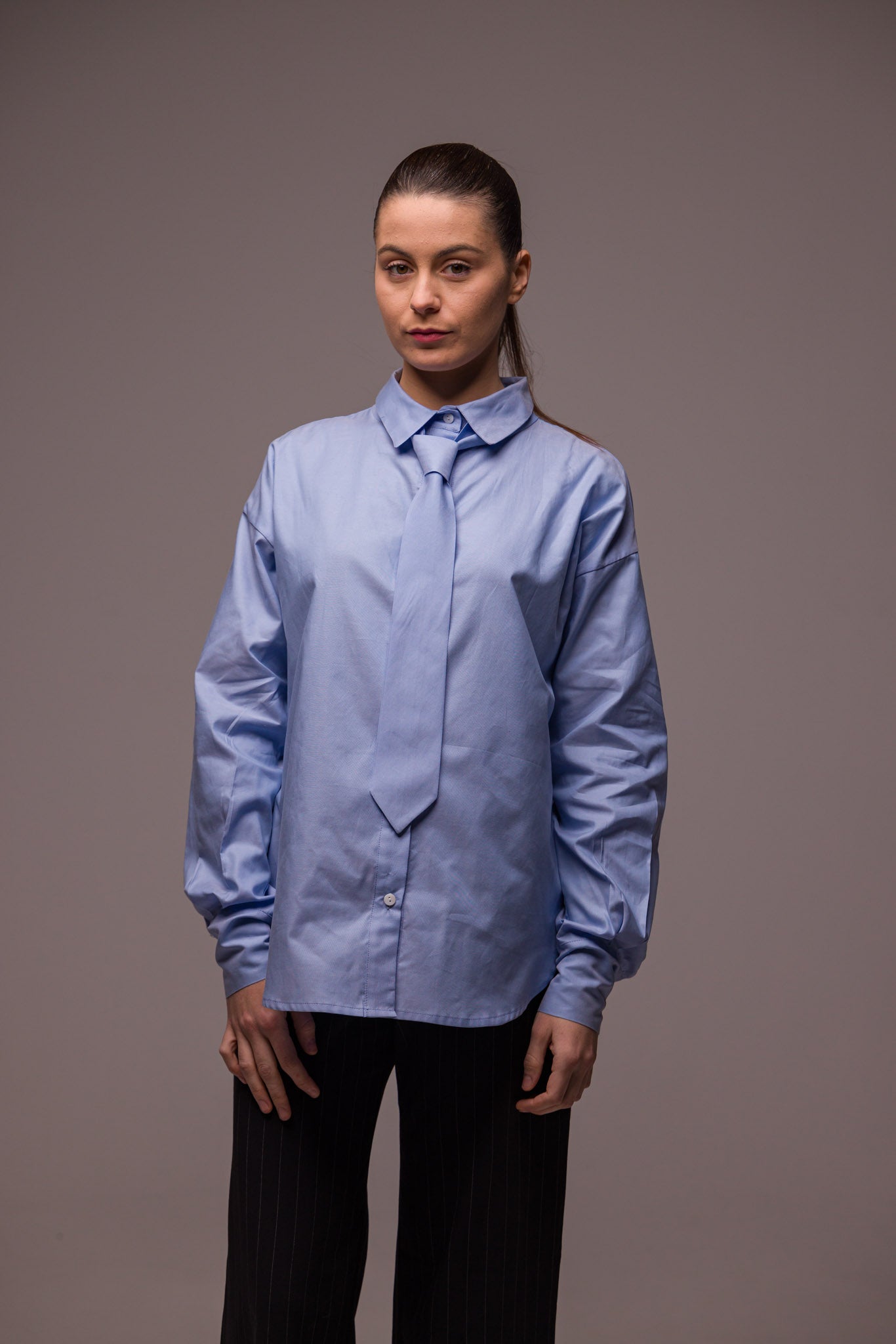 CHEMISE BOHO BLEU