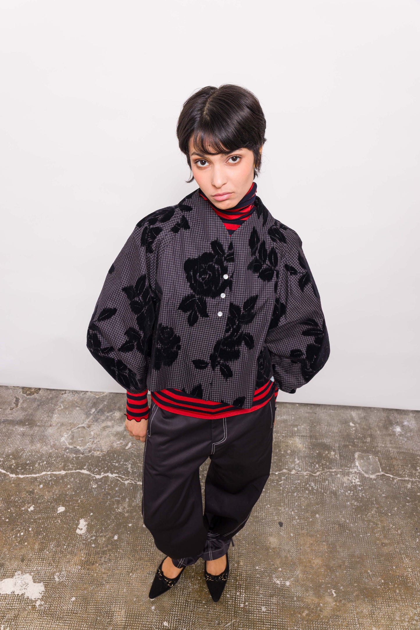 Mathilde Fleurs Noires