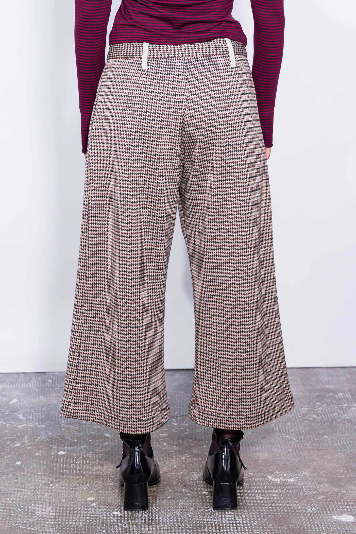 Pantalon Eva pied de poule