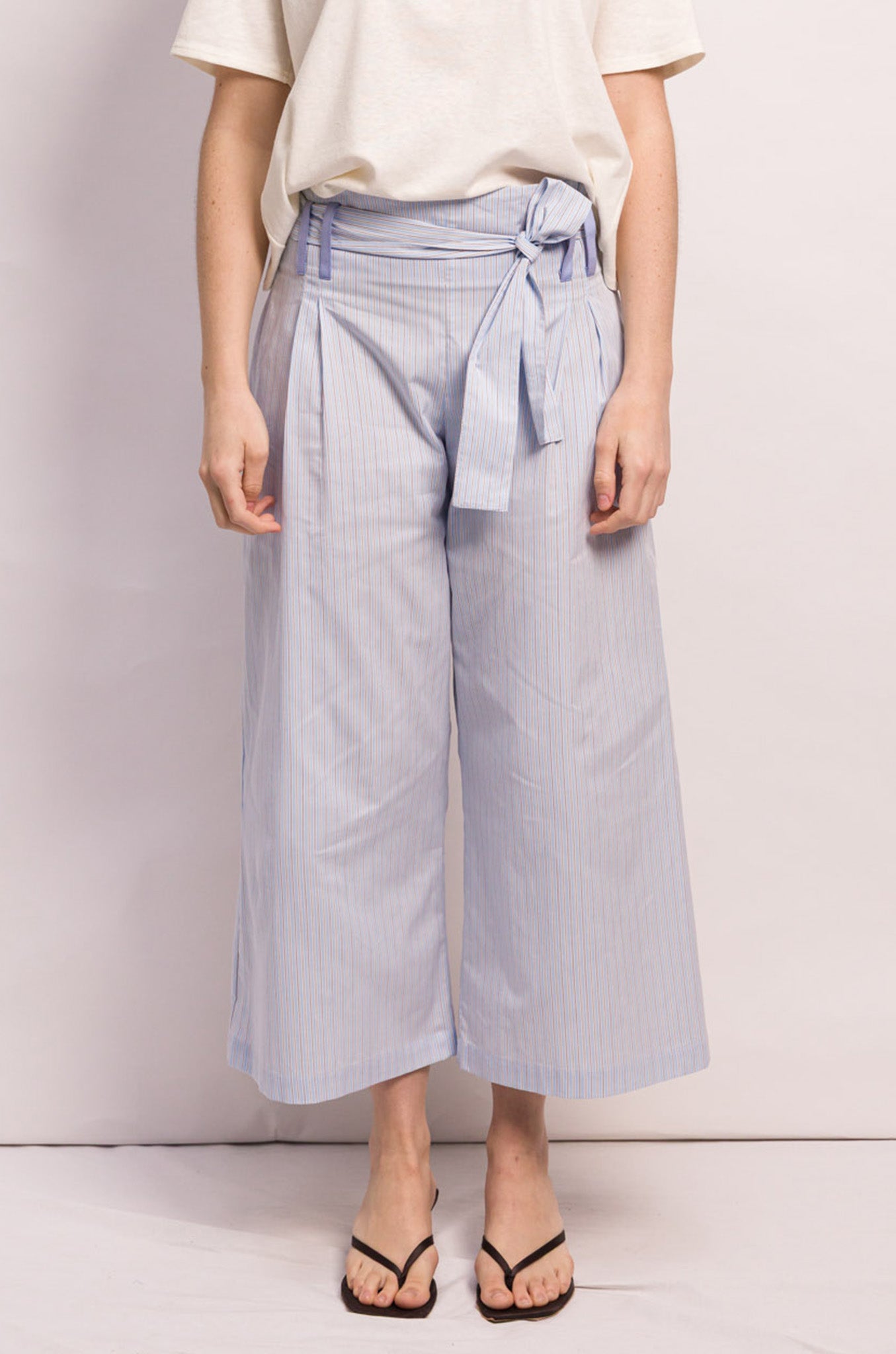 PANTALON EVA COTON RAYE