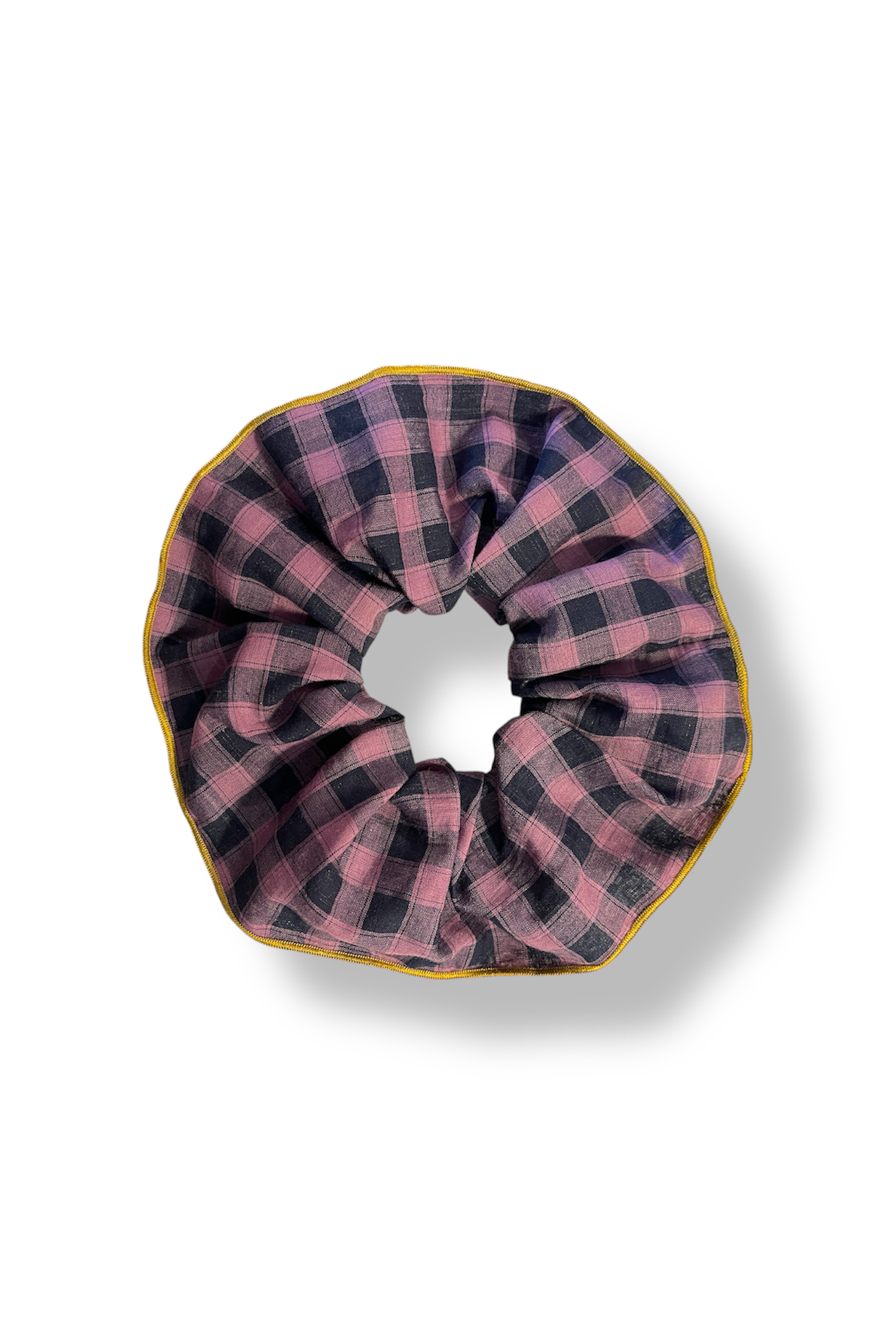 Chouchou carreaux violet