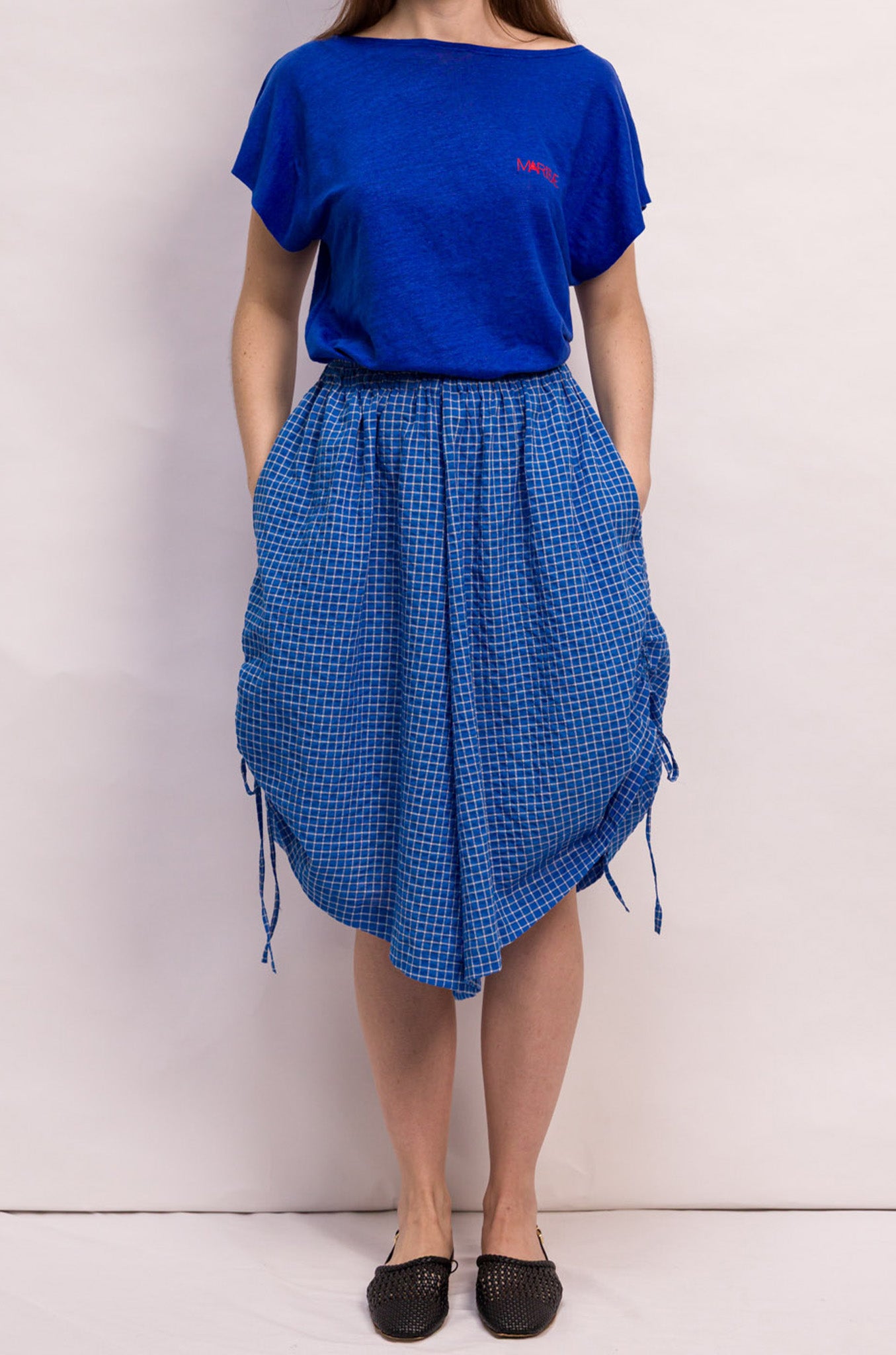 SHORT THAÏS COTON CARREAUX