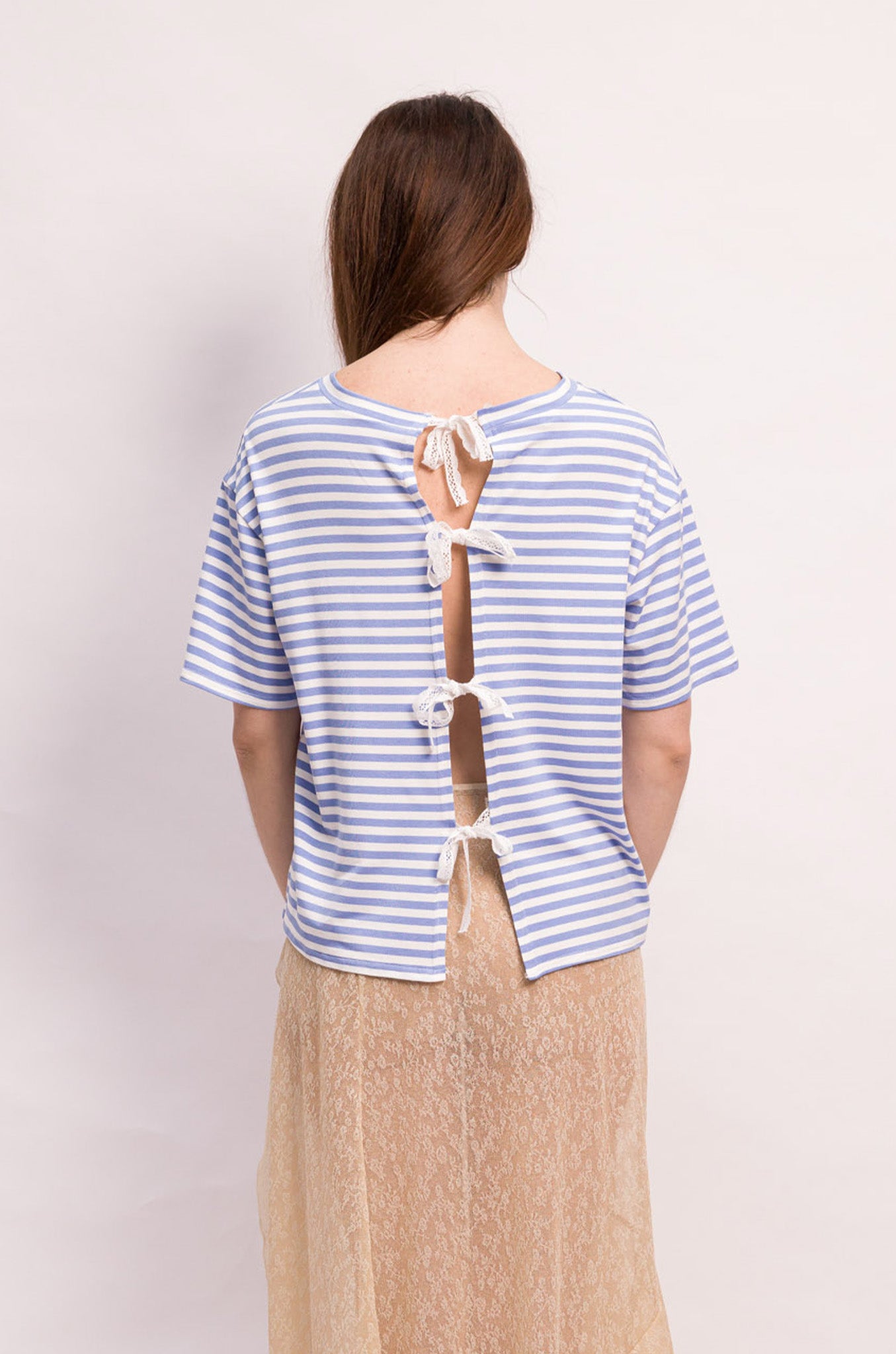 HAUT ALBERT VISCOSE MARIN