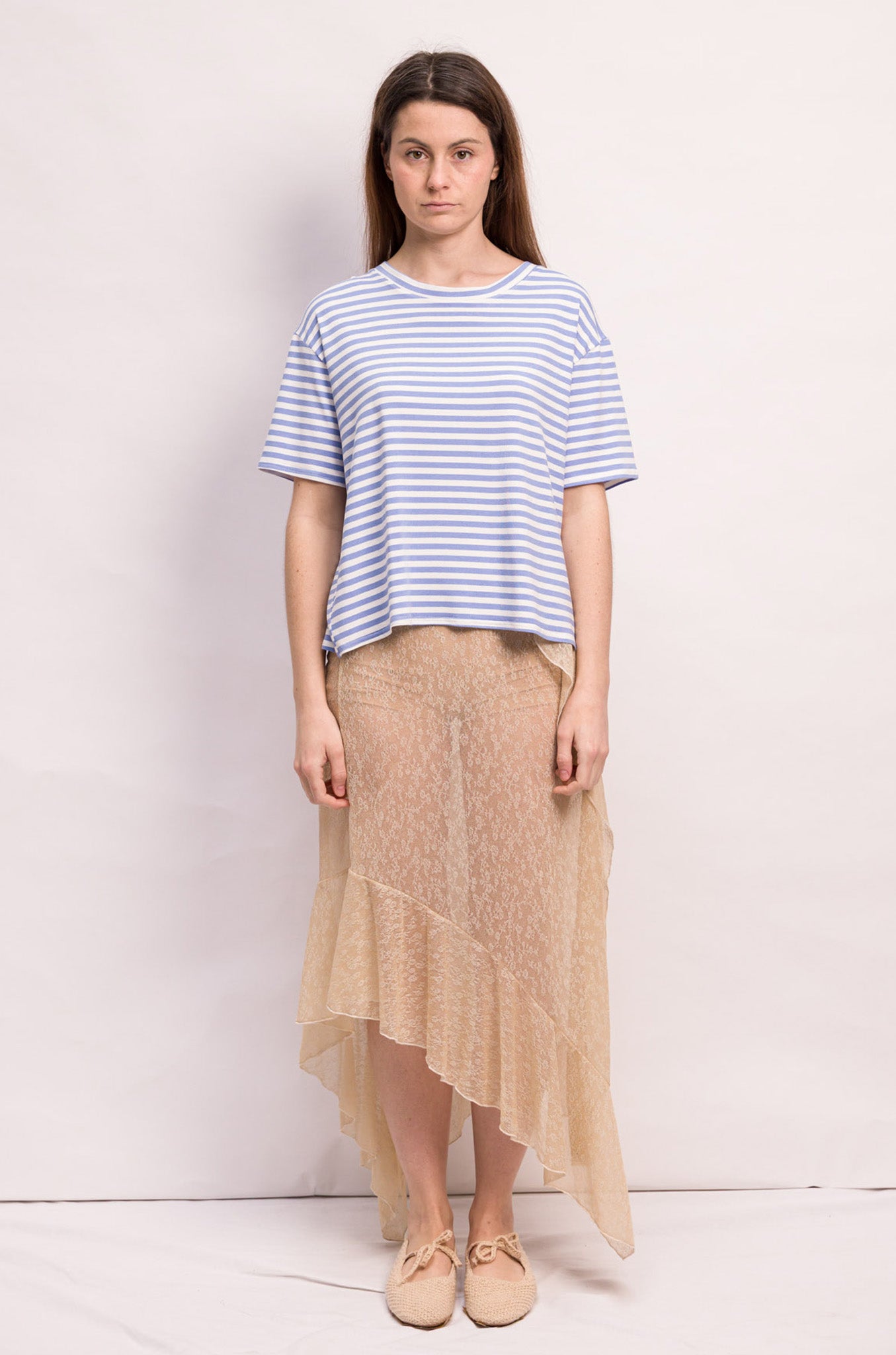 HAUT ALBERT VISCOSE MARIN