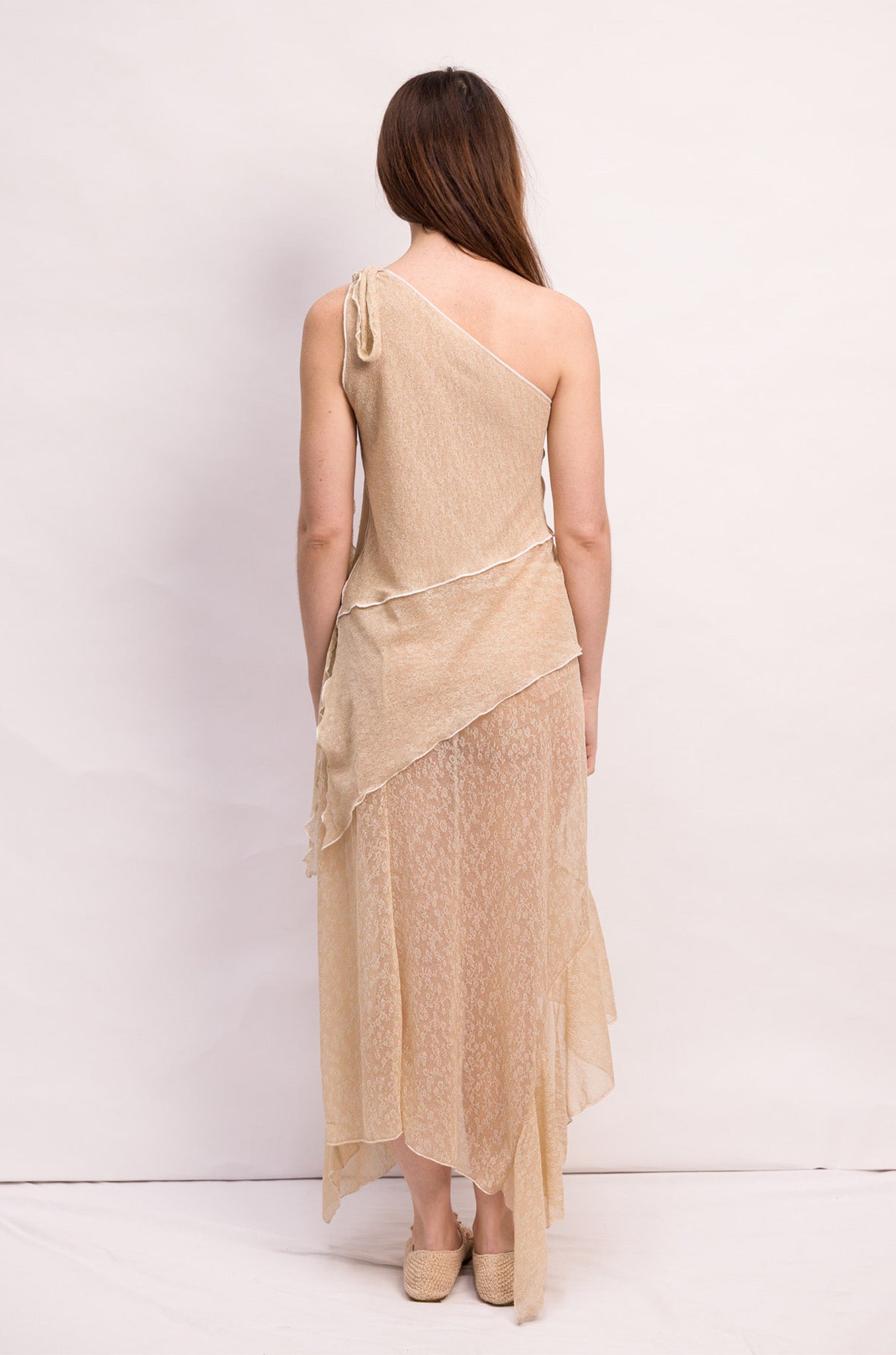 HAUT MARIO DENTELLE BEIGE