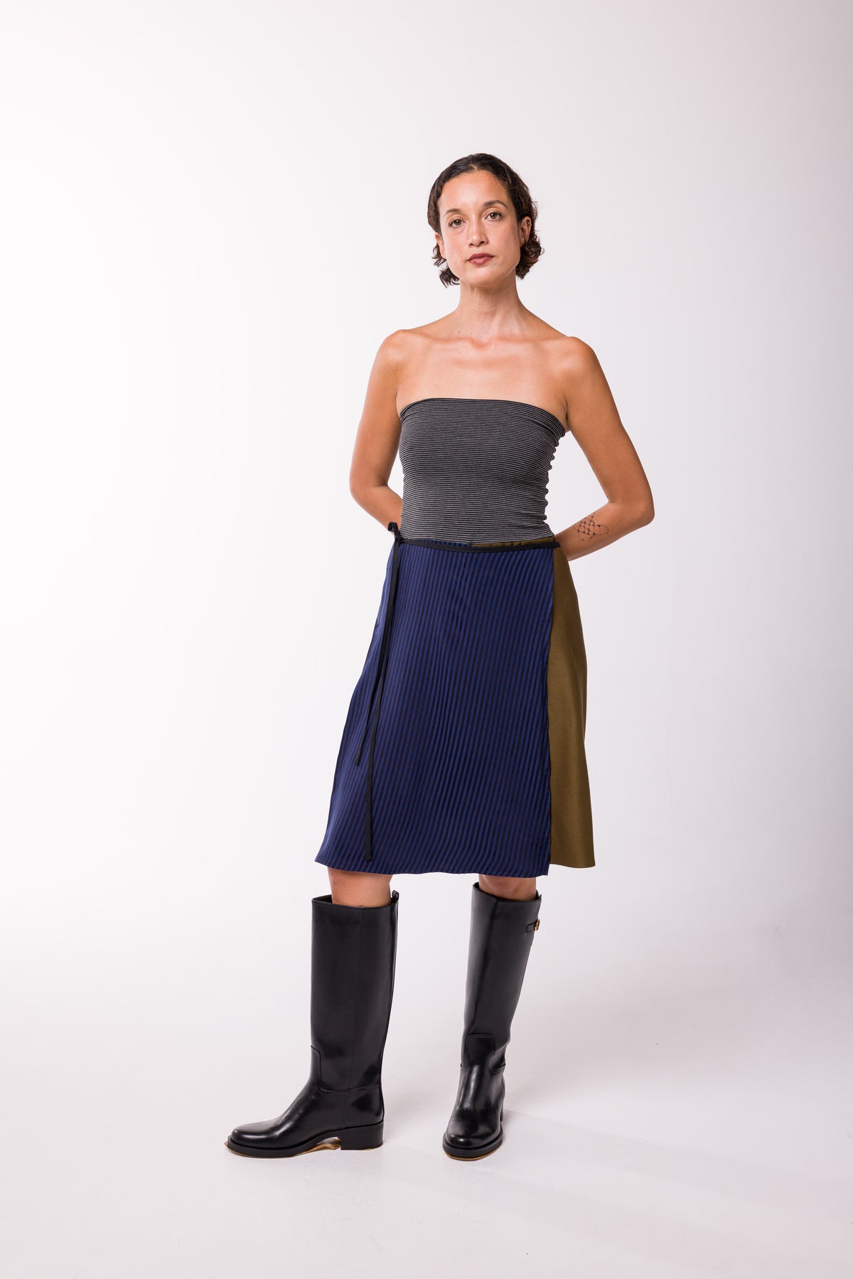 Robe Jupe Caroline bleu