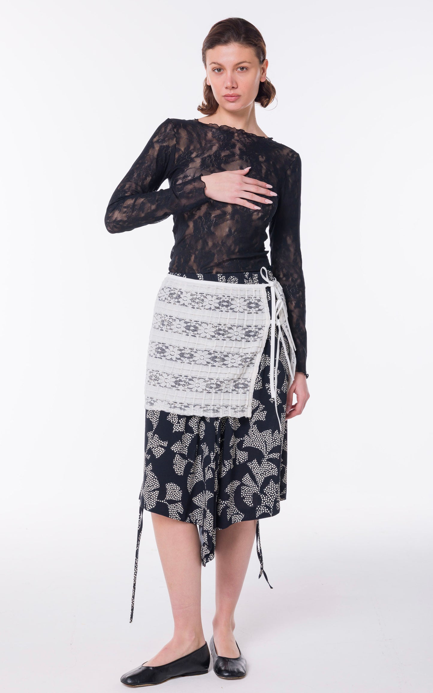 Angela dentelle blanche