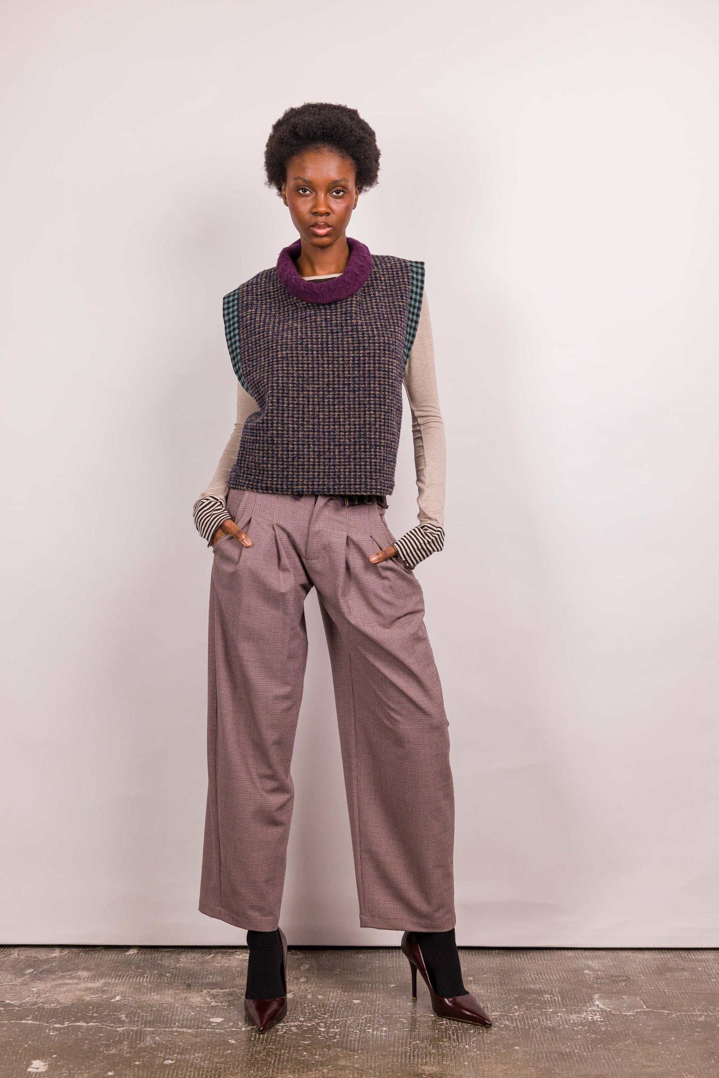 Pull Ben laine carreaux