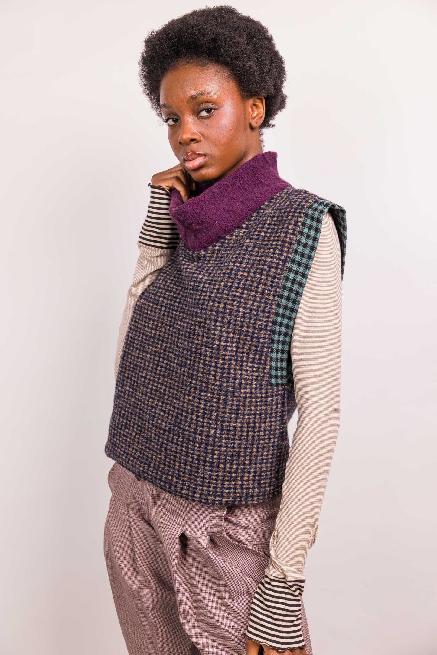 Pull Ben laine carreaux