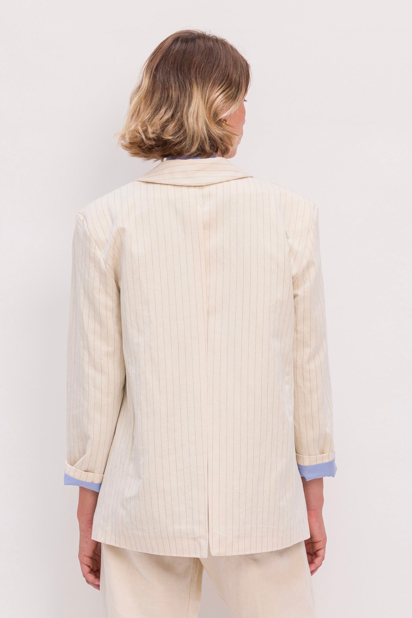 Blazer Johnny beurre rayé