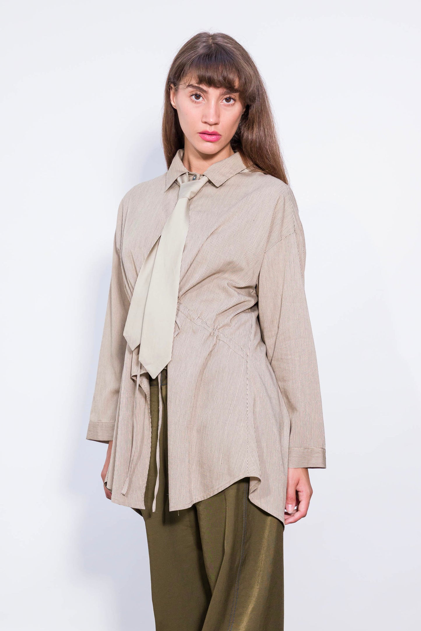 Chemise Agathe Beige