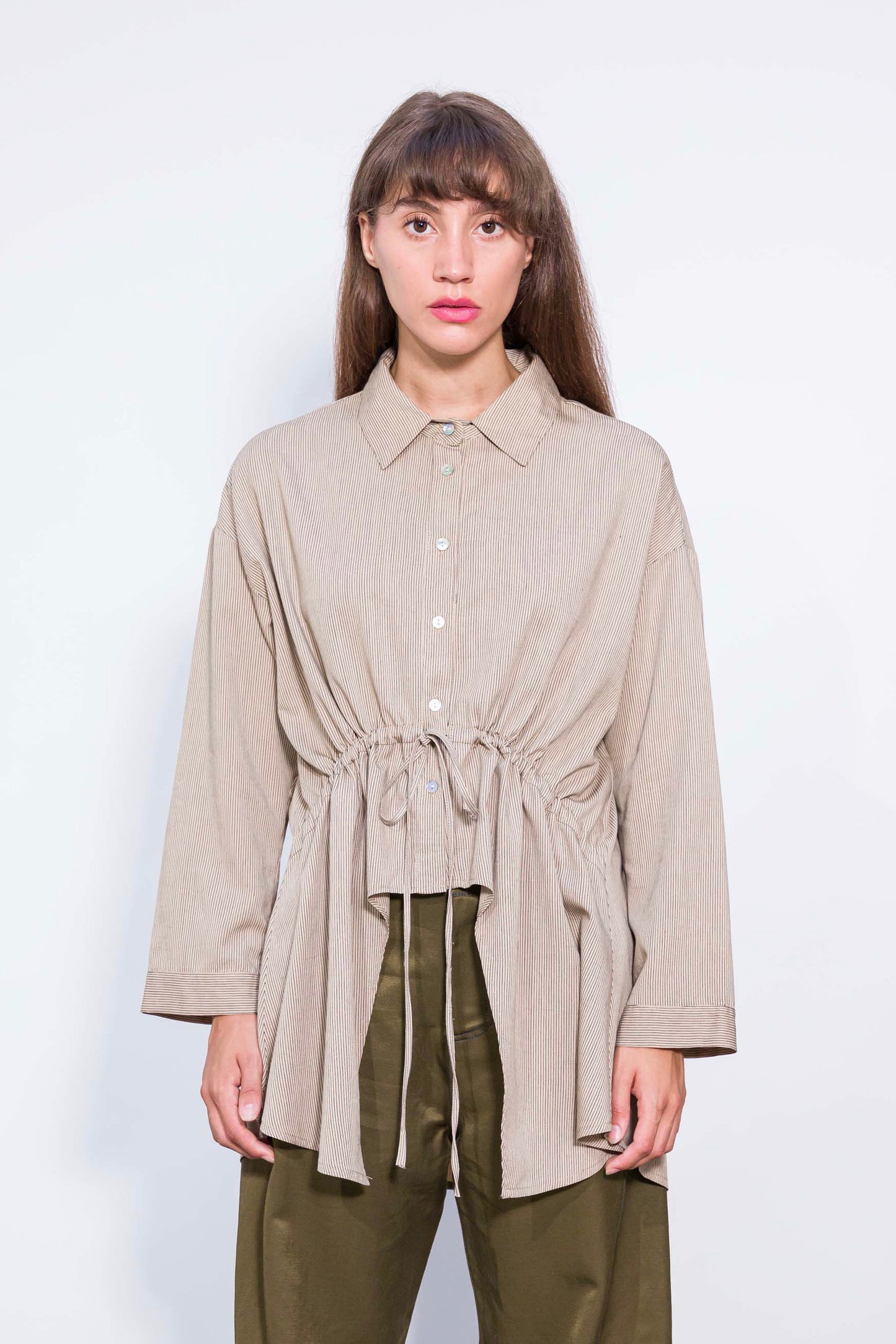 Chemise Agathe Beige