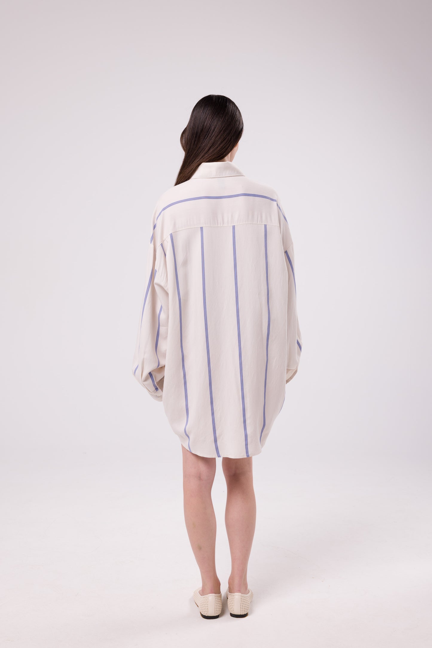 Chemise Désirée blanche à rayure
