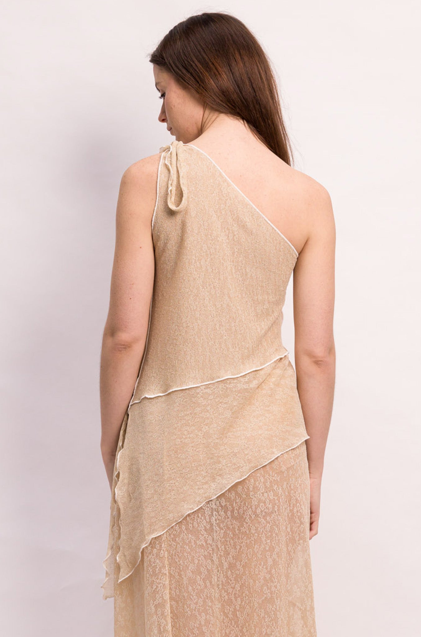 HAUT MARIO DENTELLE BEIGE