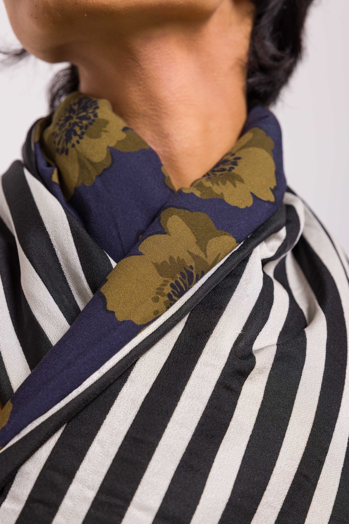 Etole Marieve Rayure Fleurs