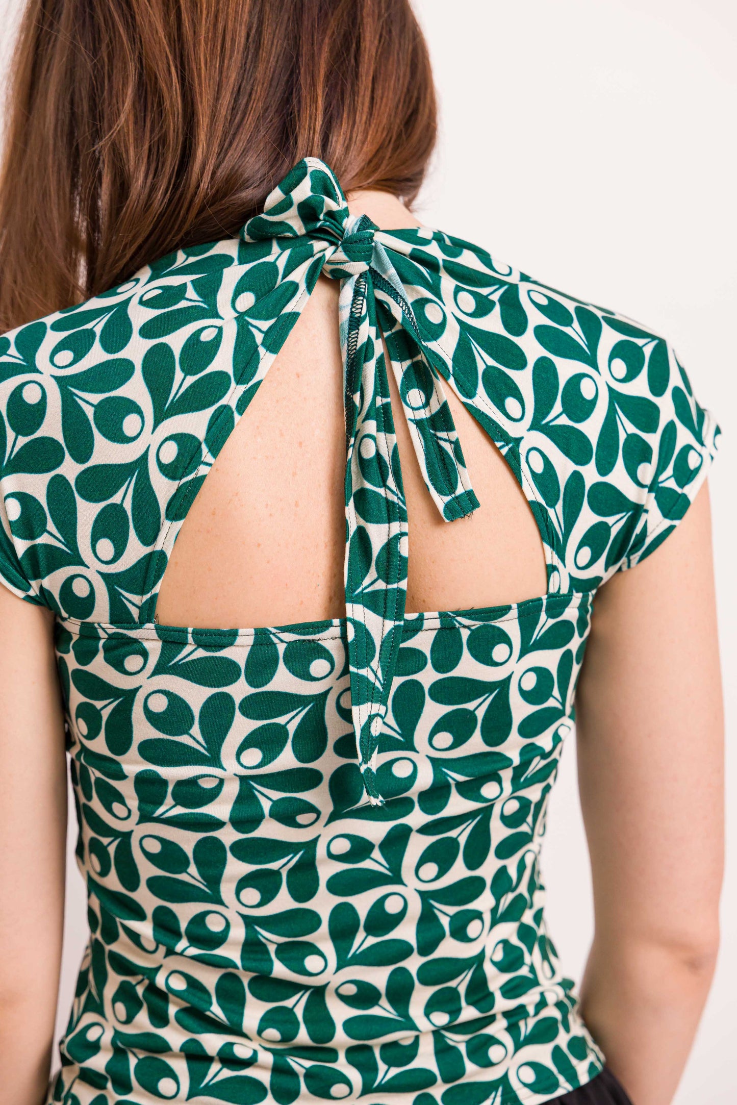 Haut Lilou viscose olive