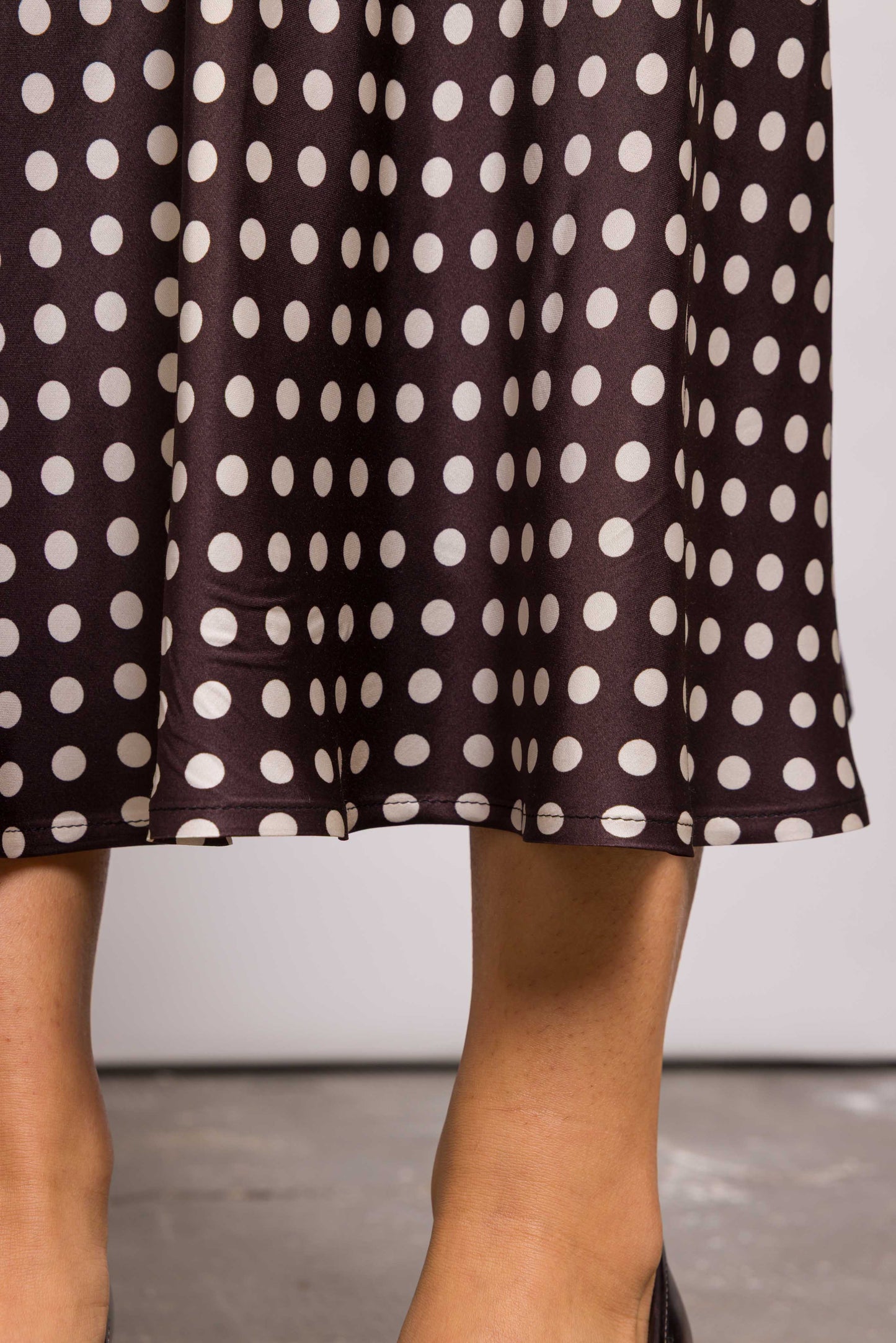 Kehlia Marron Pois Blancs