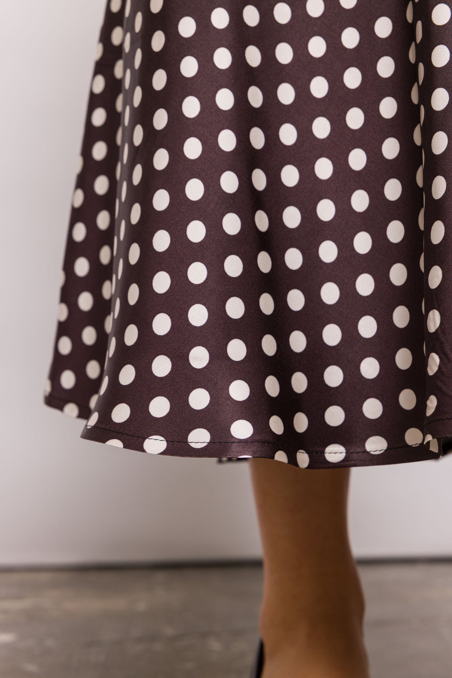 Kehlia Marron Pois Blancs