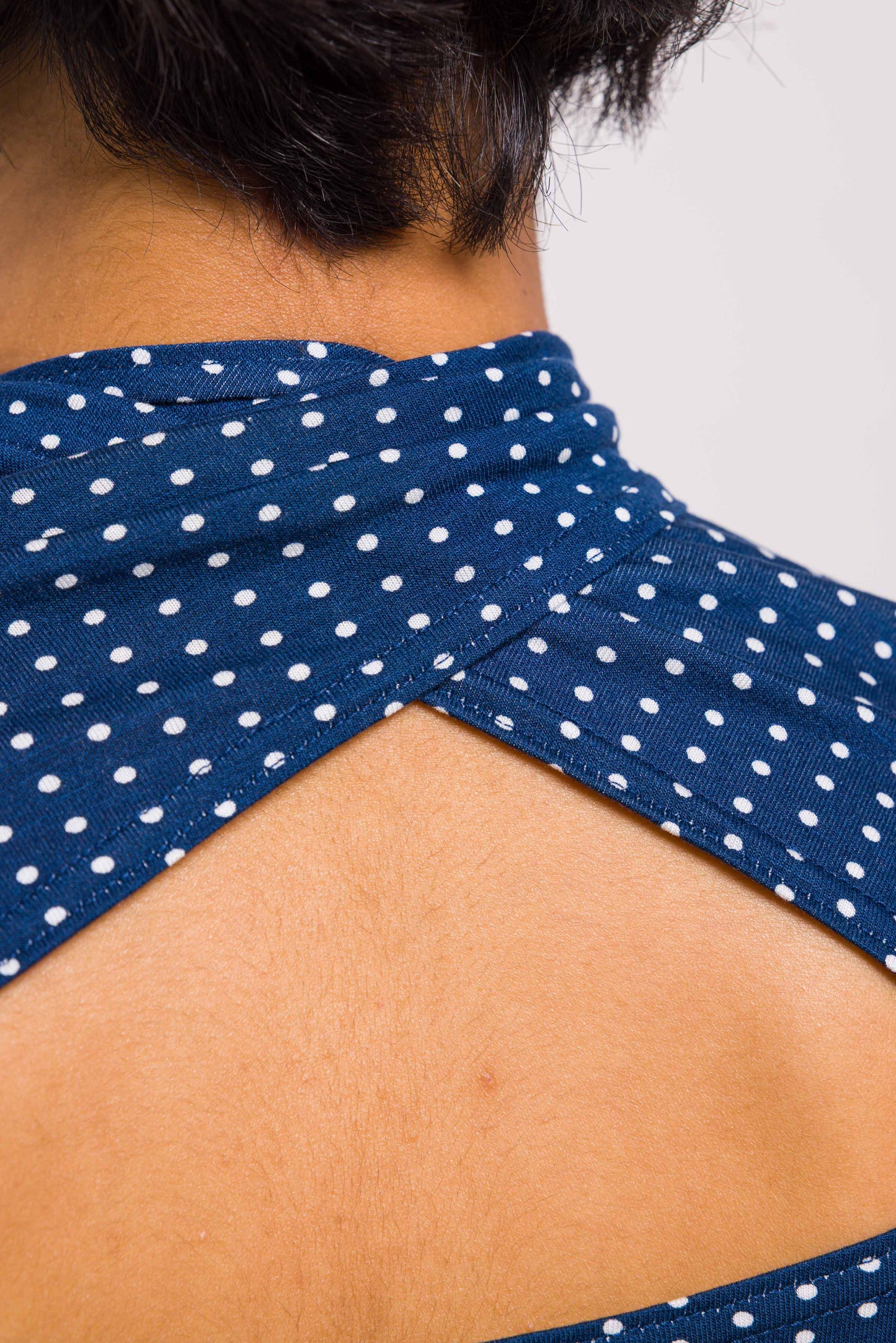 Haut Lilou Pois Bleu