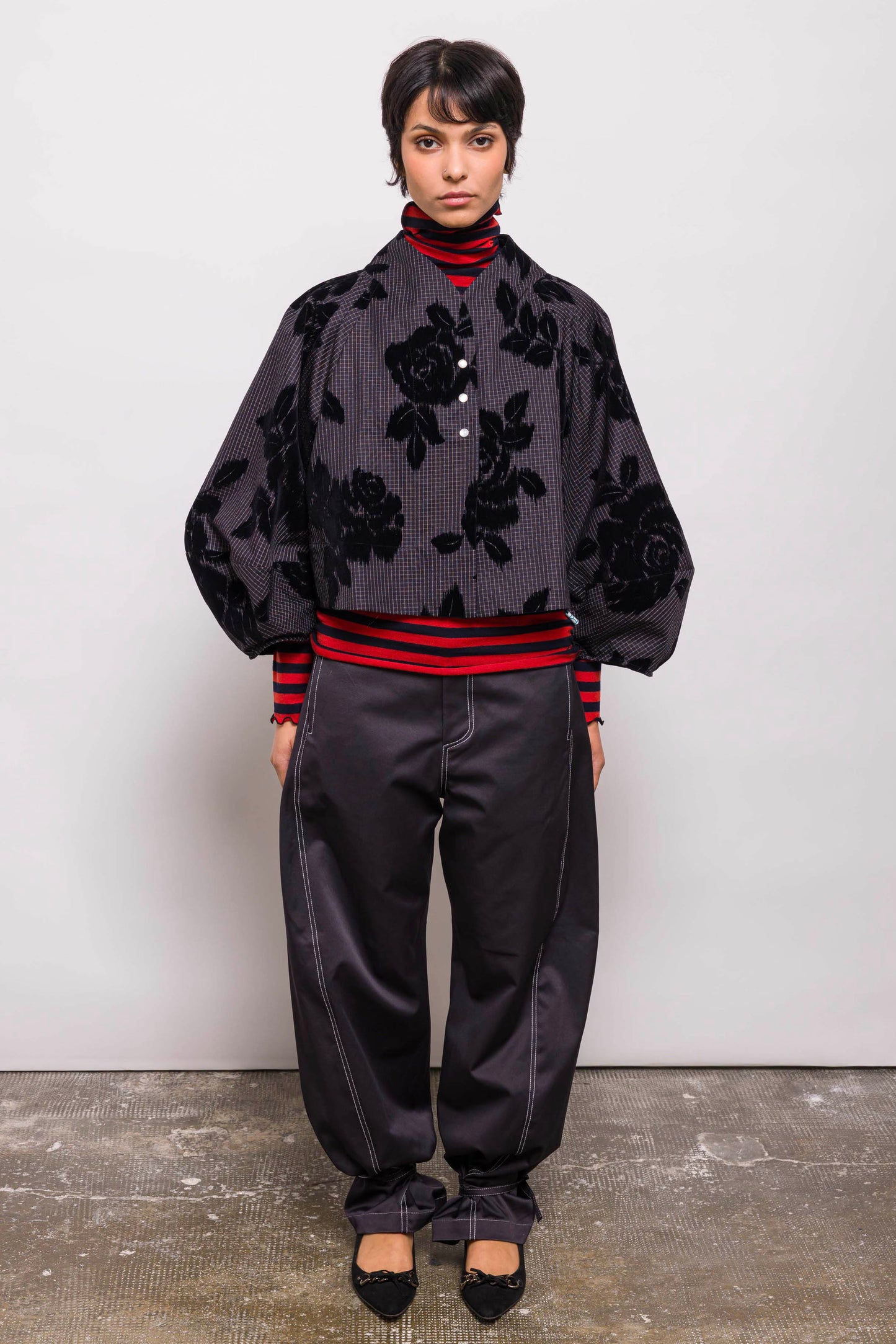 Mathilde Fleurs Noires