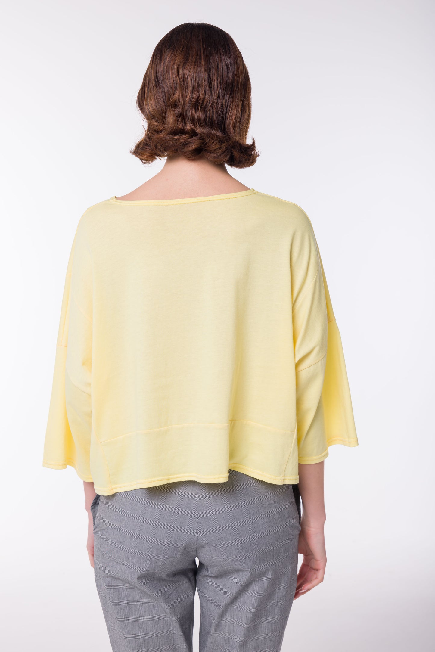 T-shirt Mr Big jaune