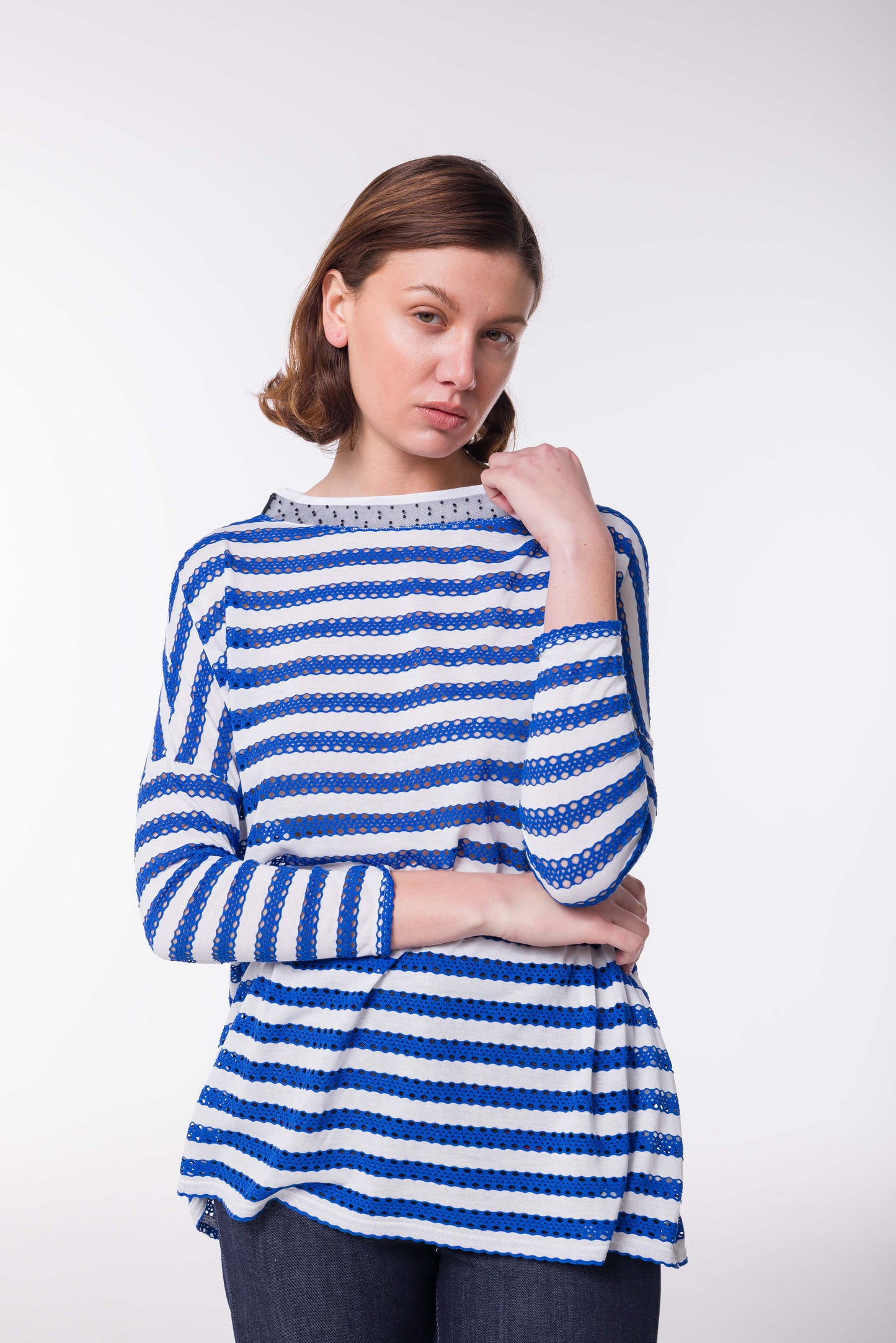 New Pull Poches marin