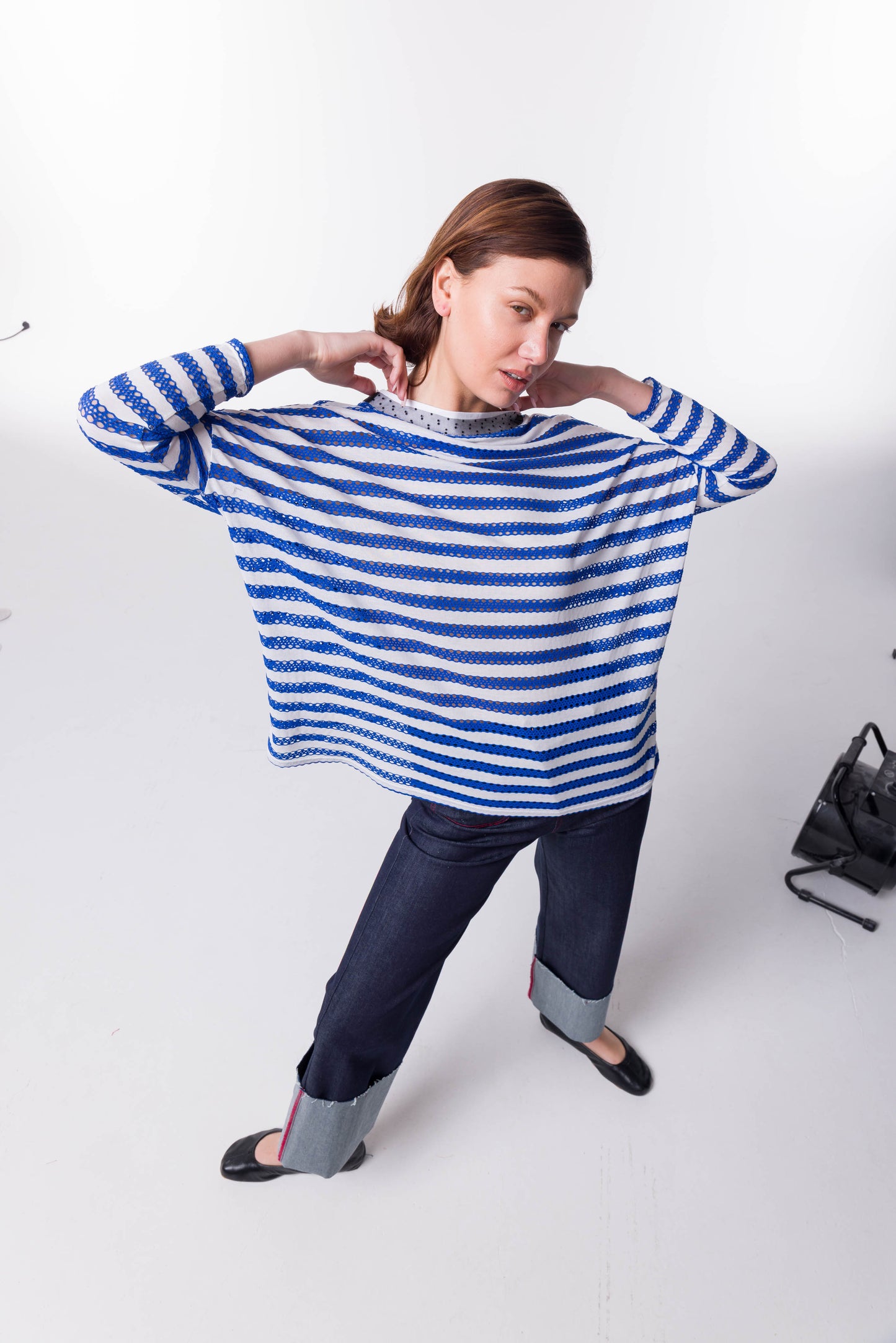 New Pull Poches marin