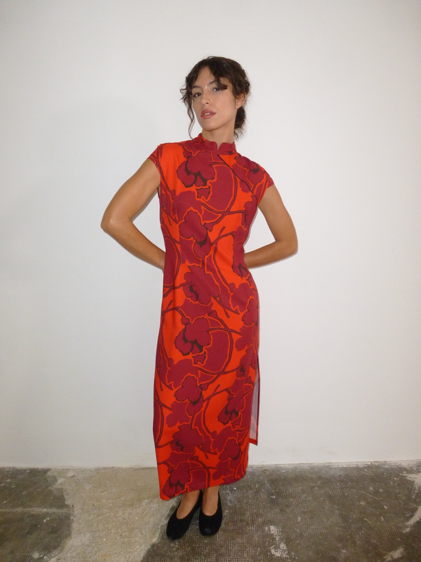 Robe Uma rouge