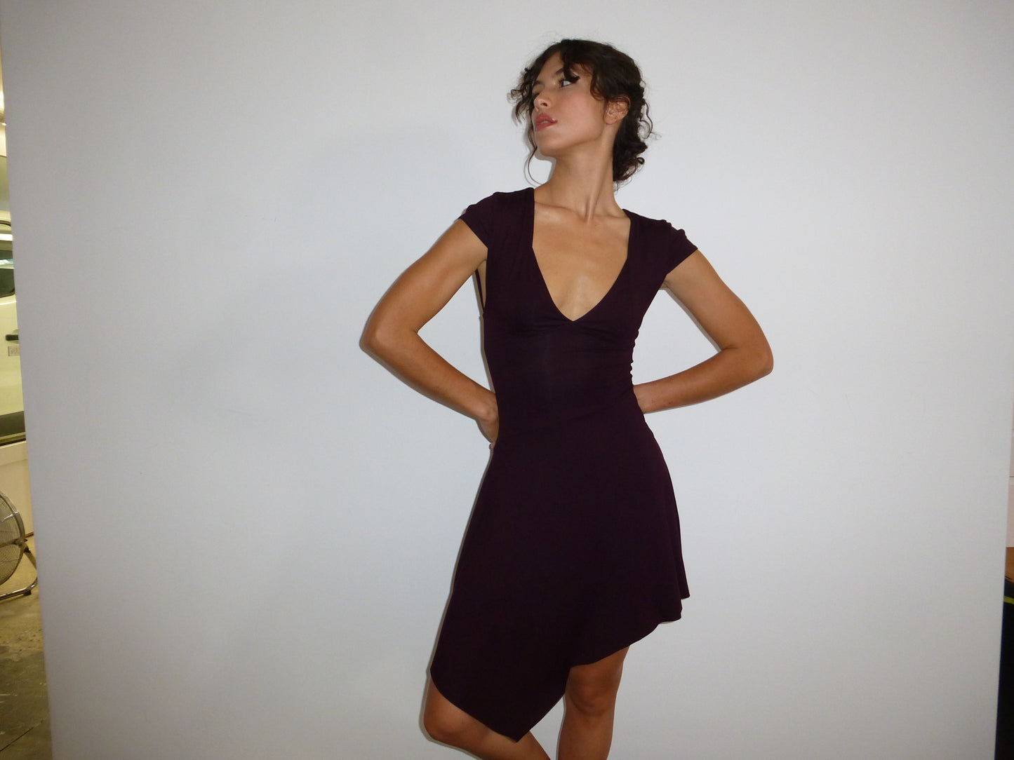 Robe Zoé prune