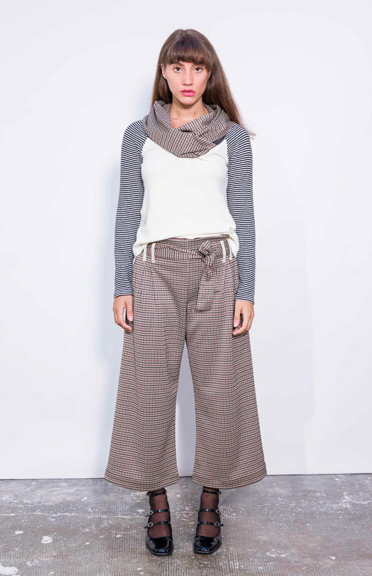 Pantalon Eva pied de poule