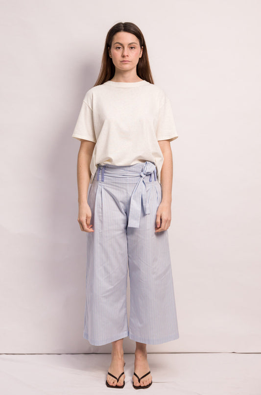 PANTALON EVA COTON RAYE