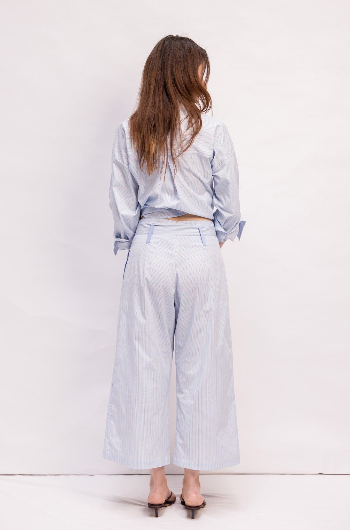 PANTALON EVA COTON RAYE